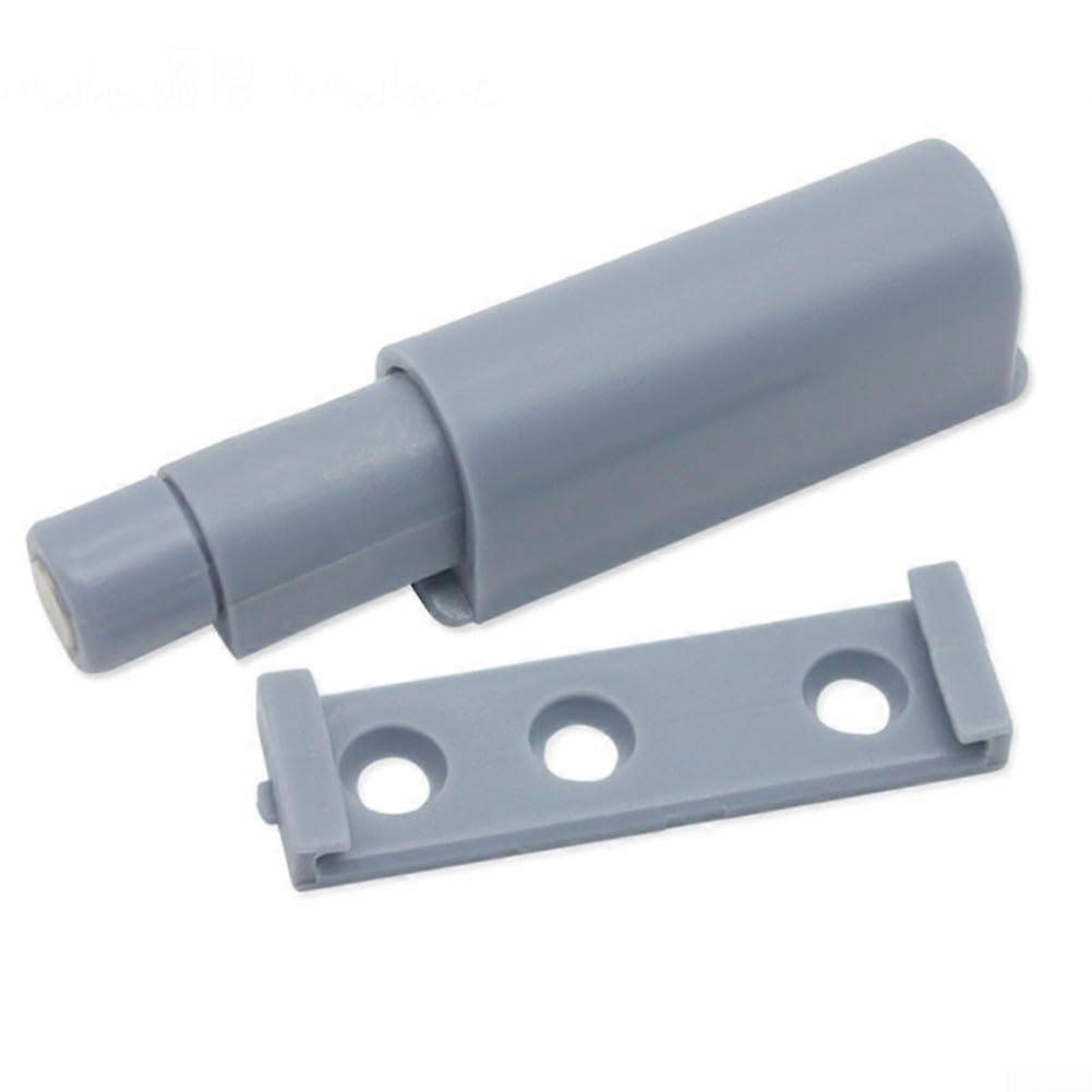 Magnetic rubber tip for kitchen cabinet and drawer latches
