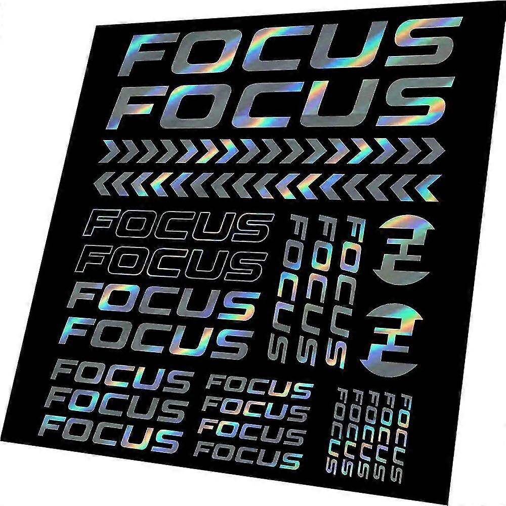 Σετ συμβατό με Focus Bike Frame Vinyl Decals Αυτοκόλλητο Set Mountain Bike Mtb Bmx Road Styling ~ 7810