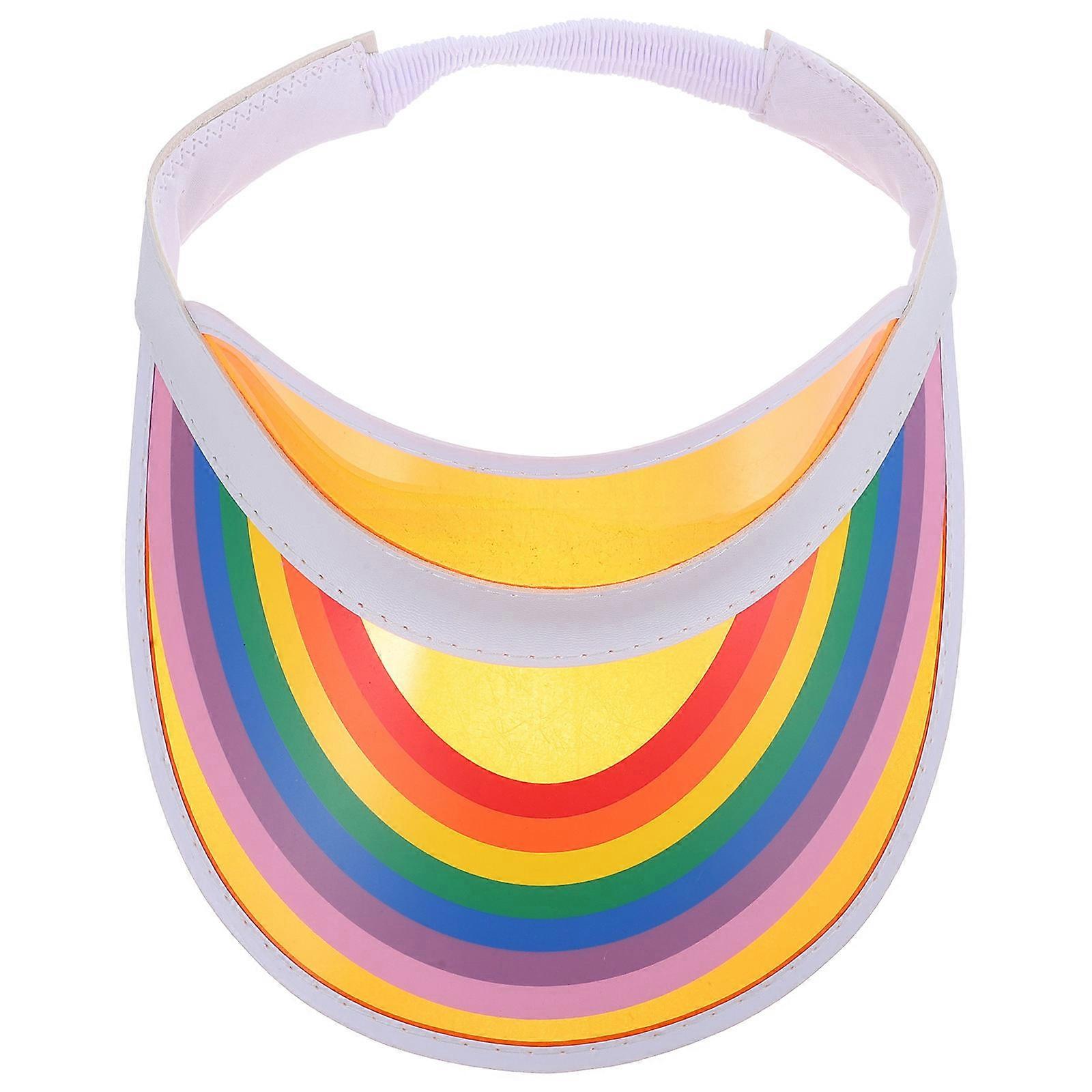 Sunshade Effect Visor Hats for Men Spring Season Outdoor Pvc Orange Including 1Pack