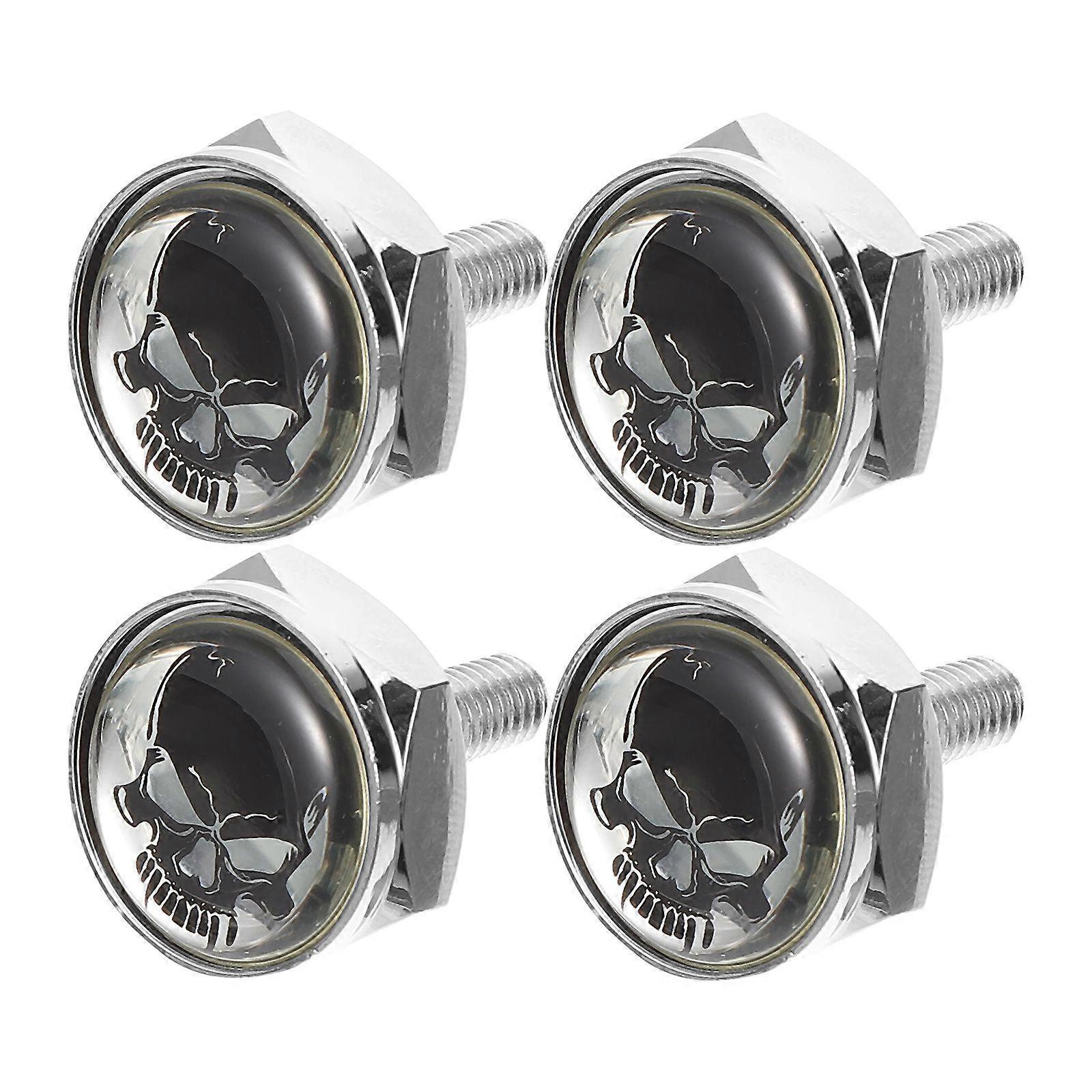 1 Set Car License Plate Mounting Kit License Plate Fastener License Fixing Screw