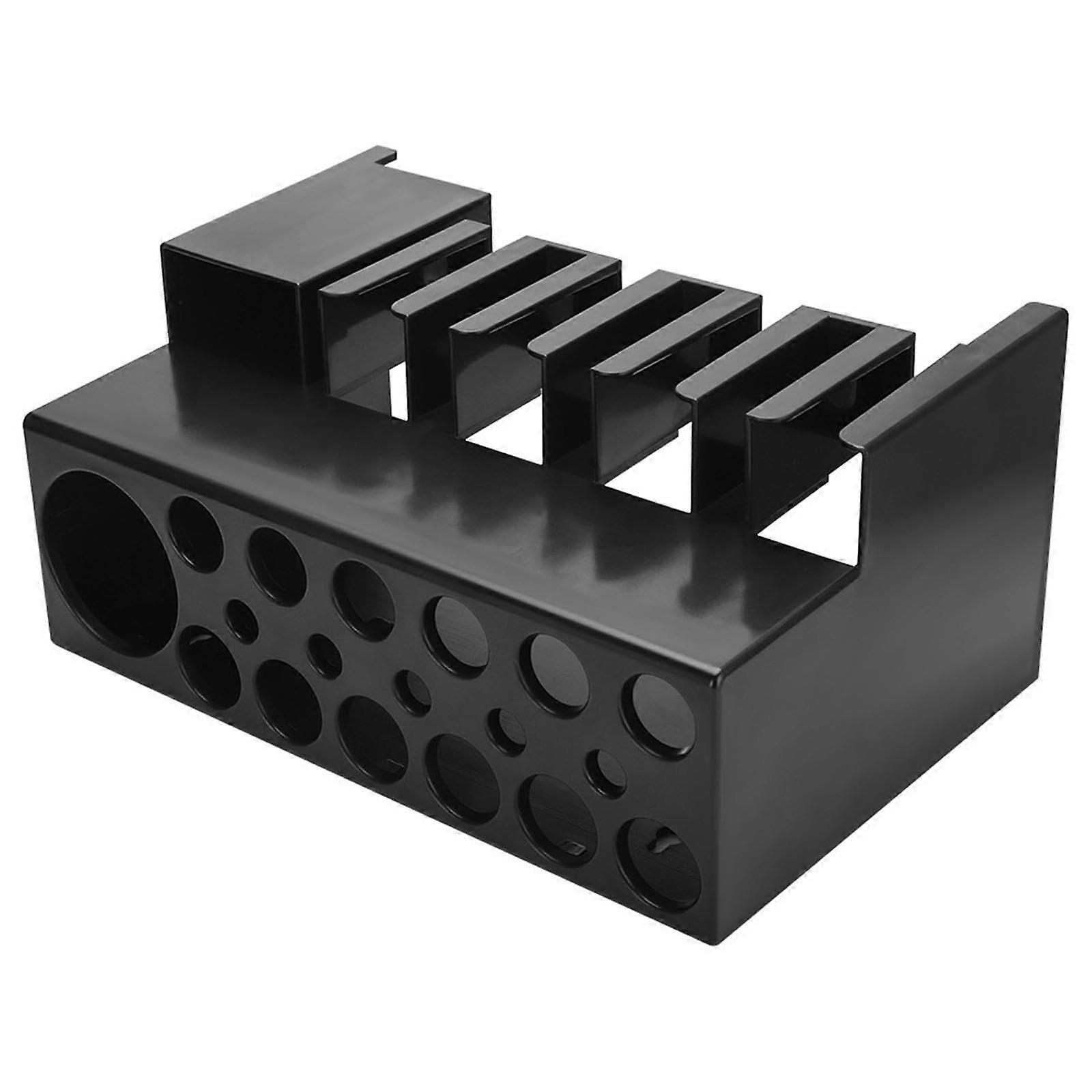 Barber Trimmer Holder Desktop Organizer Rack for Hair Tool Storage - Compatible with Electric Grooming Devices, Durable Design