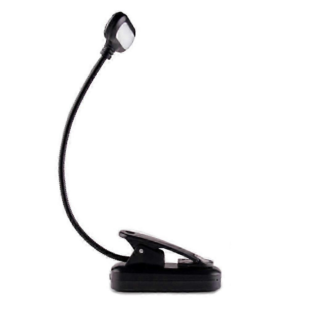 Book Light with Extendable Neck, Rechargeable and Multi-Surface Compatible