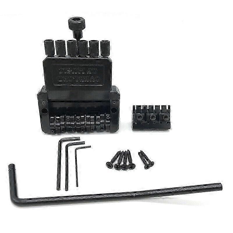 Zinc Alloy Guitar Bridge Tailpiece Replacement For 6 String Headles...
