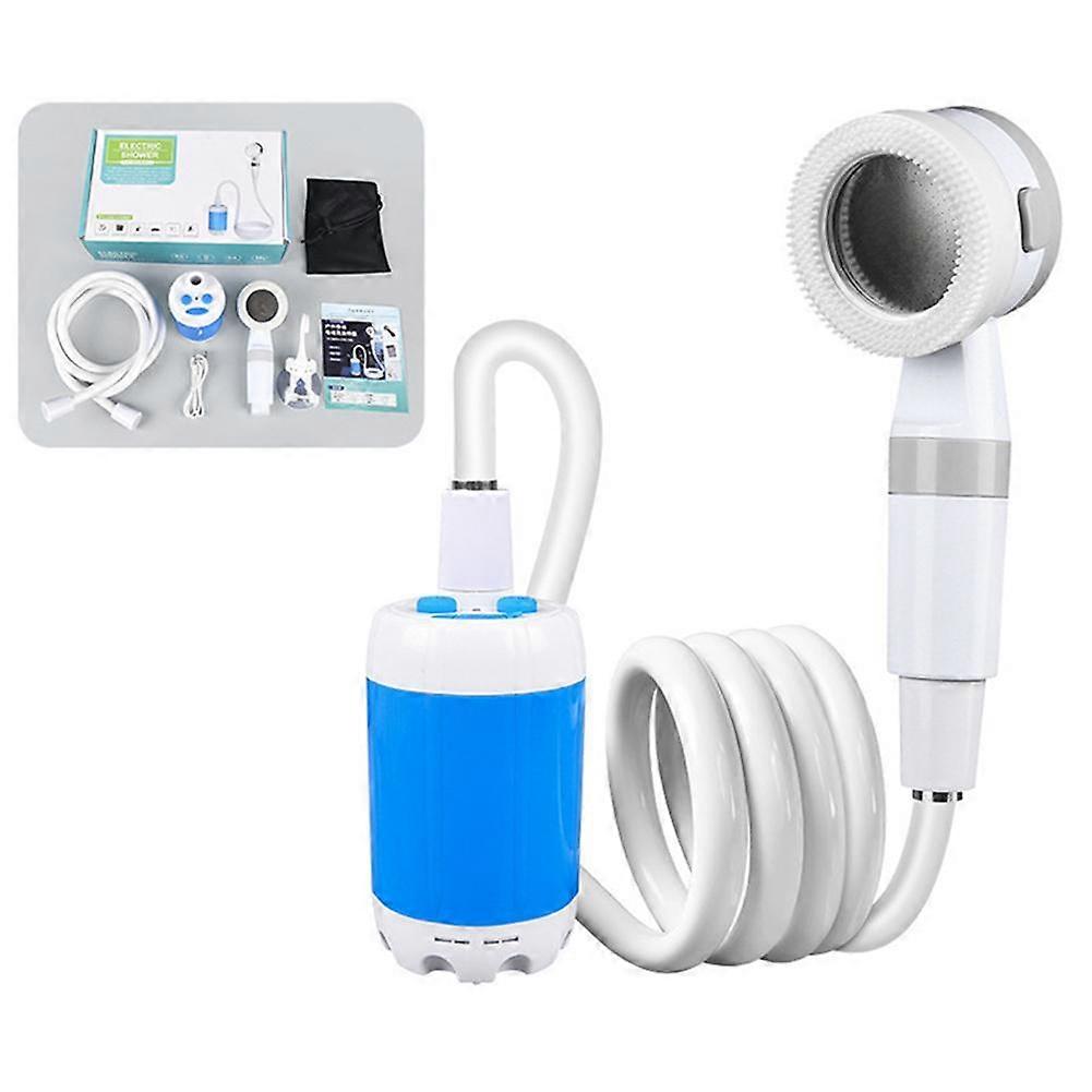 Portable Outdoor Shower with Rechargeable Battery, Perfect for Camping and Hiking