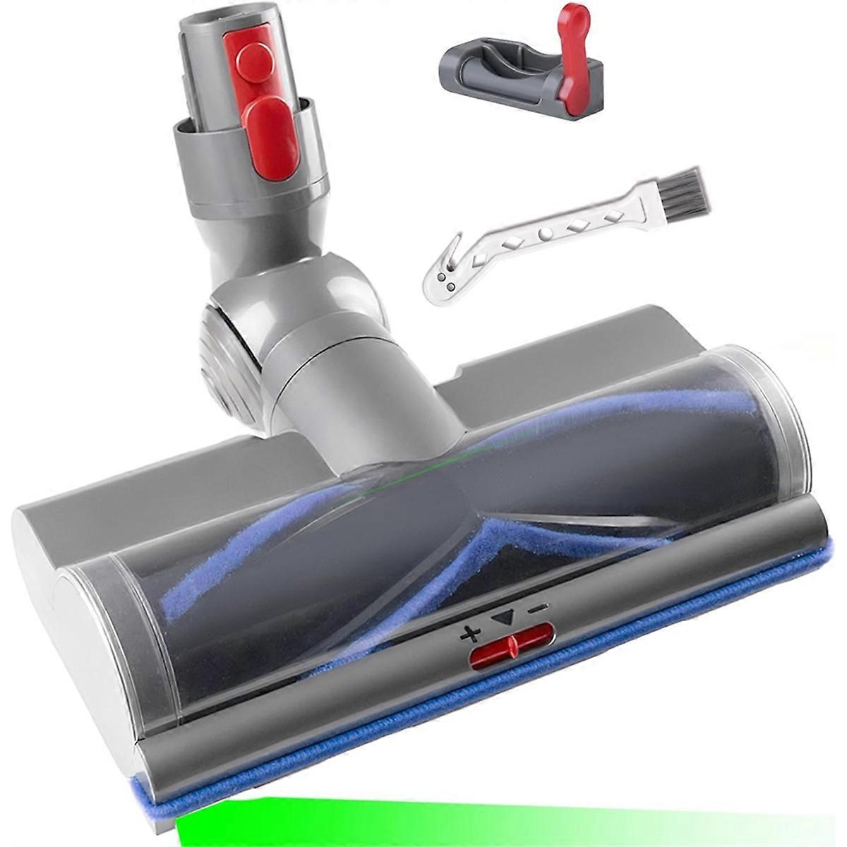 Replacement Vacuum Head for V8 V10 V11 V15 Cordless Vacuums, with LED Green Lights, Adjustable Suction Slider