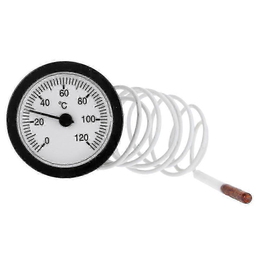 Liquid temperature gauge with 1m sensor for precise readings