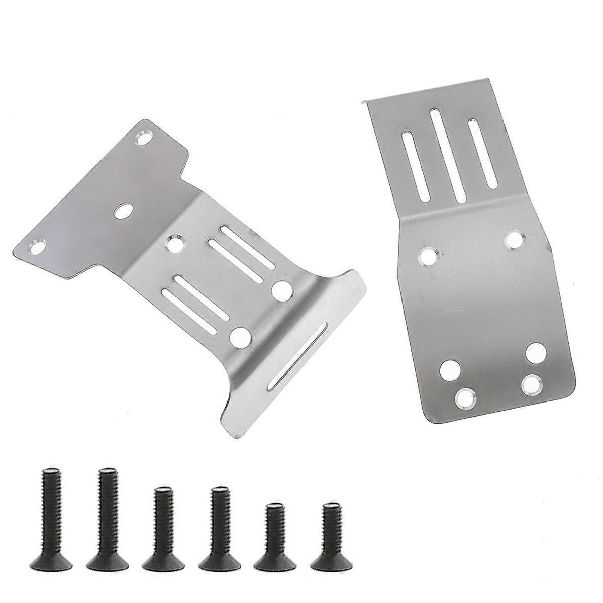 RC Car Upgrade Front and Rear Bottom Guard Plates of the Frame Kit for 1/10 NXGEN DT04 RC Car Accessories