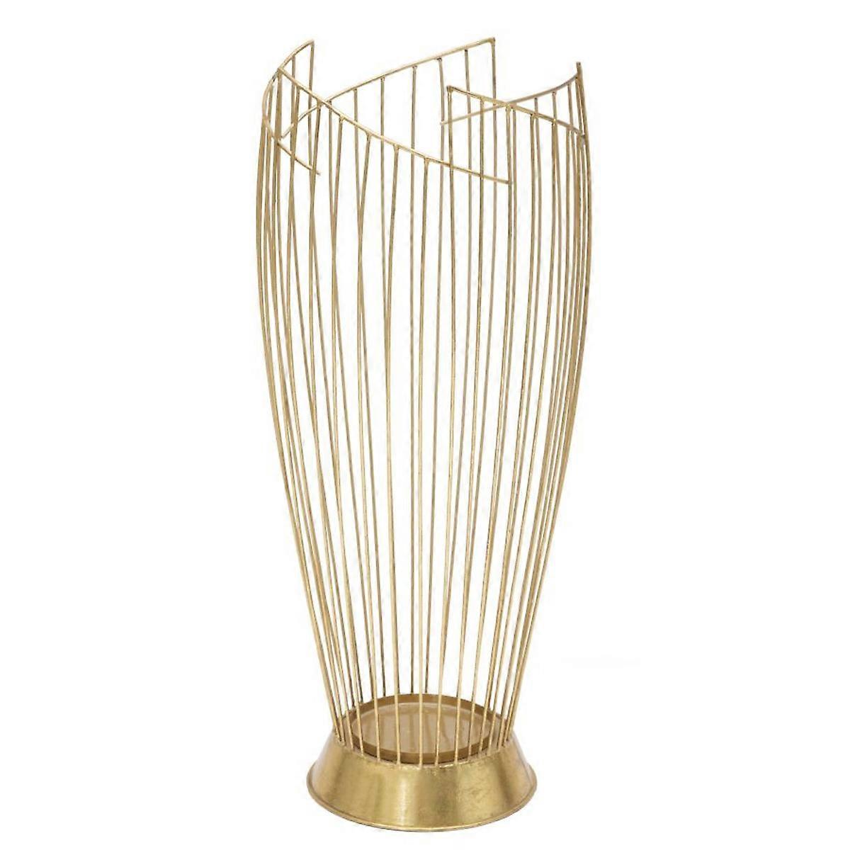 MF327 Paraplubak, Goud, Metaal, 28x28x69 cm