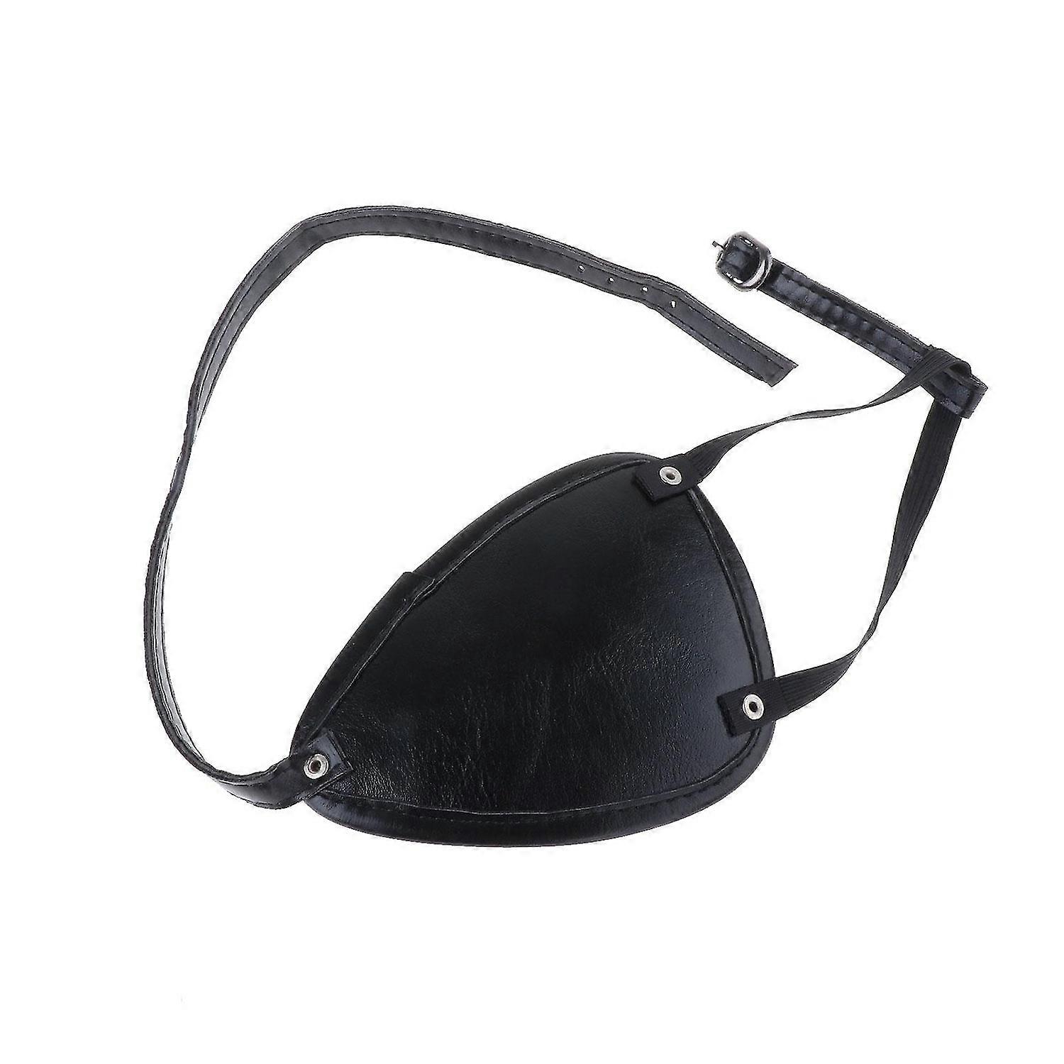 Pirate Eye Patch Adjustable Creative Supply for Cosplay Masquerade Adults Left Eye