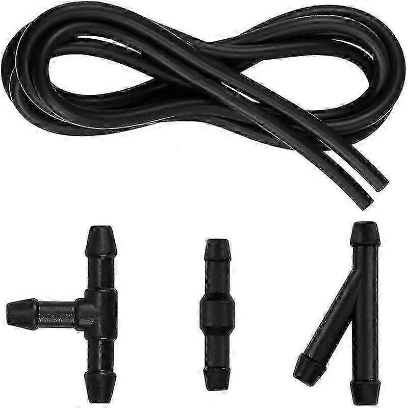 5m wiper hose kit, windshield washer fluid hose, flexible hose, wiper nozzle spray washer hose