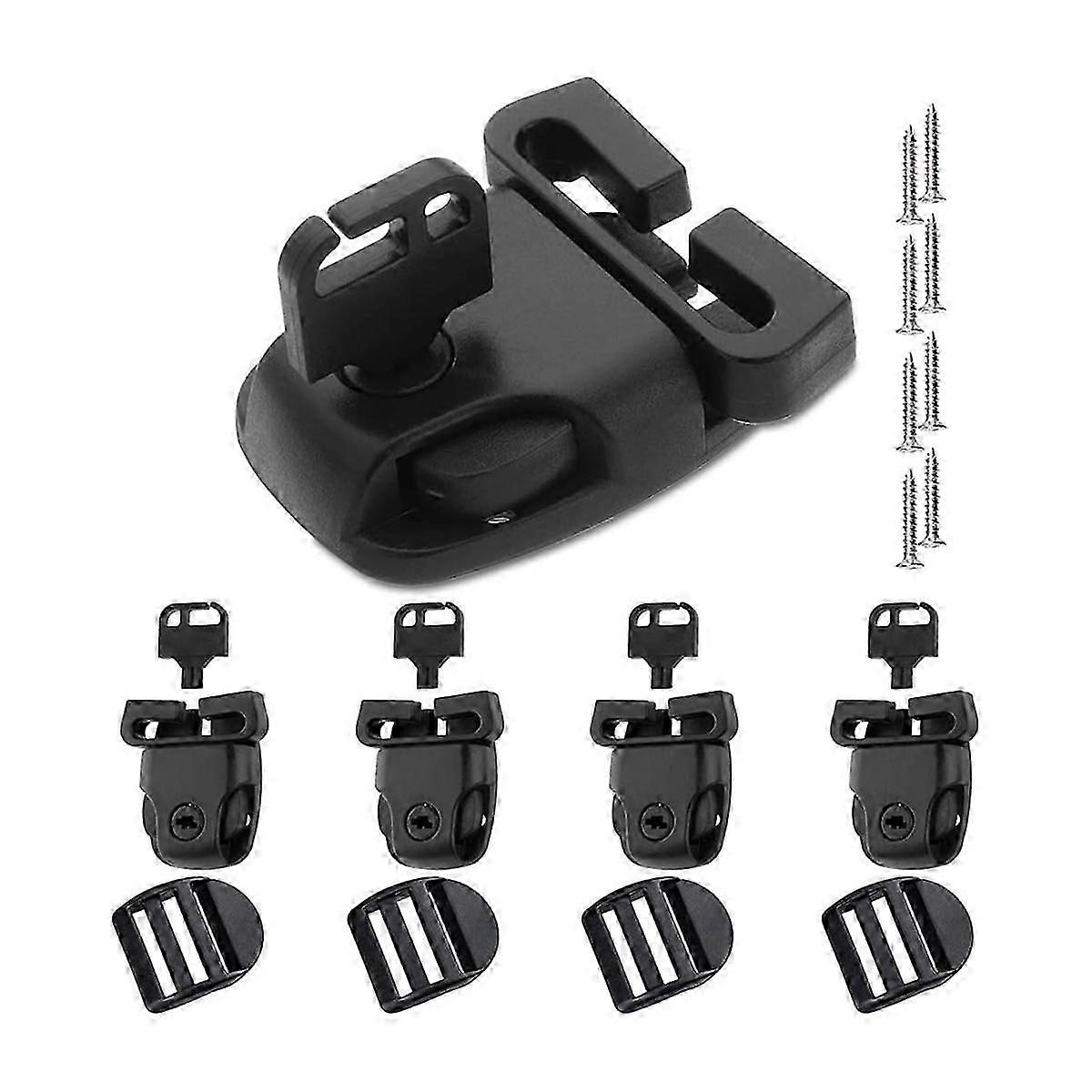 Replacement clips for hot tub cover - 4 latches set spa accessory
