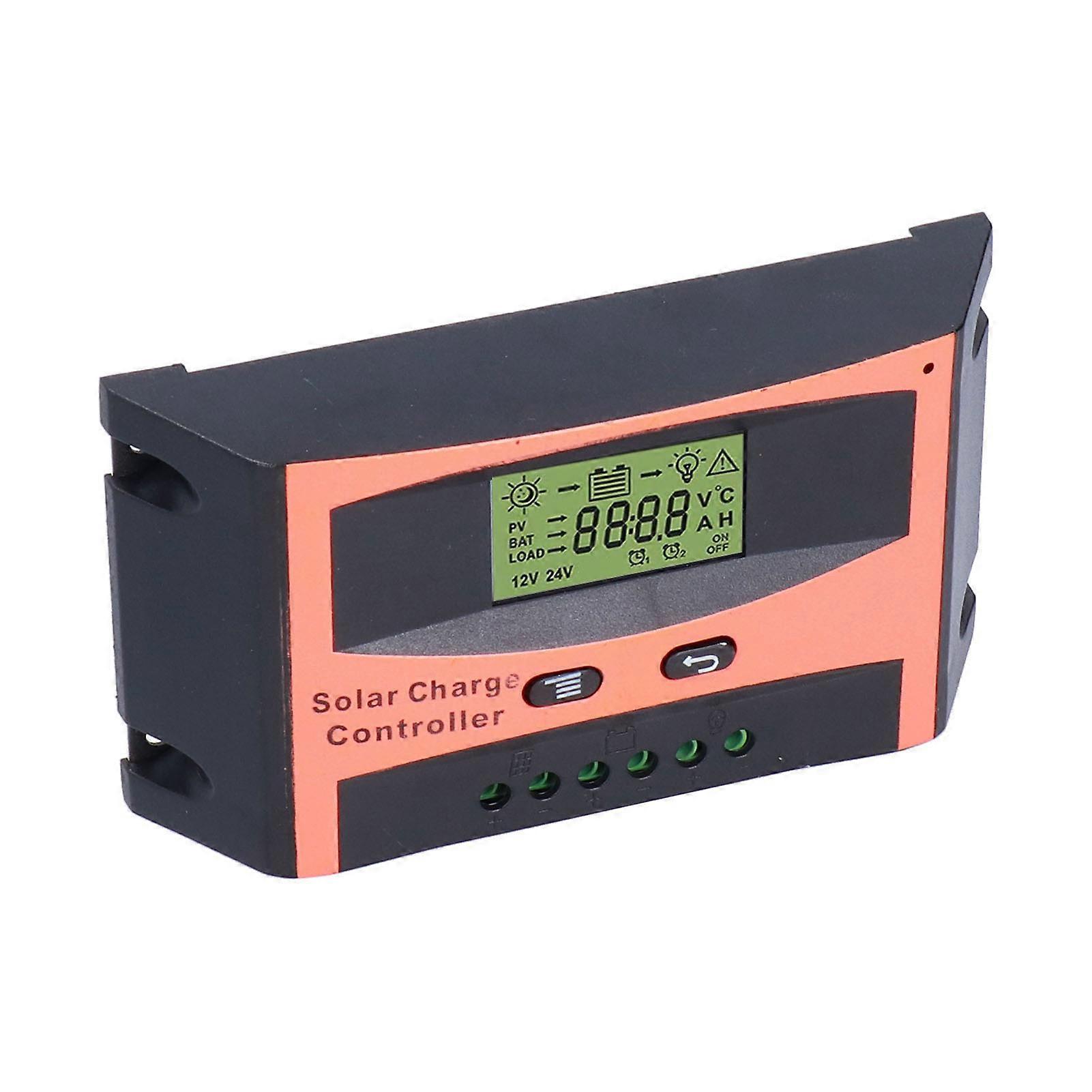 10A PWM Solar Charge Controller LCD Battery Protection IP32