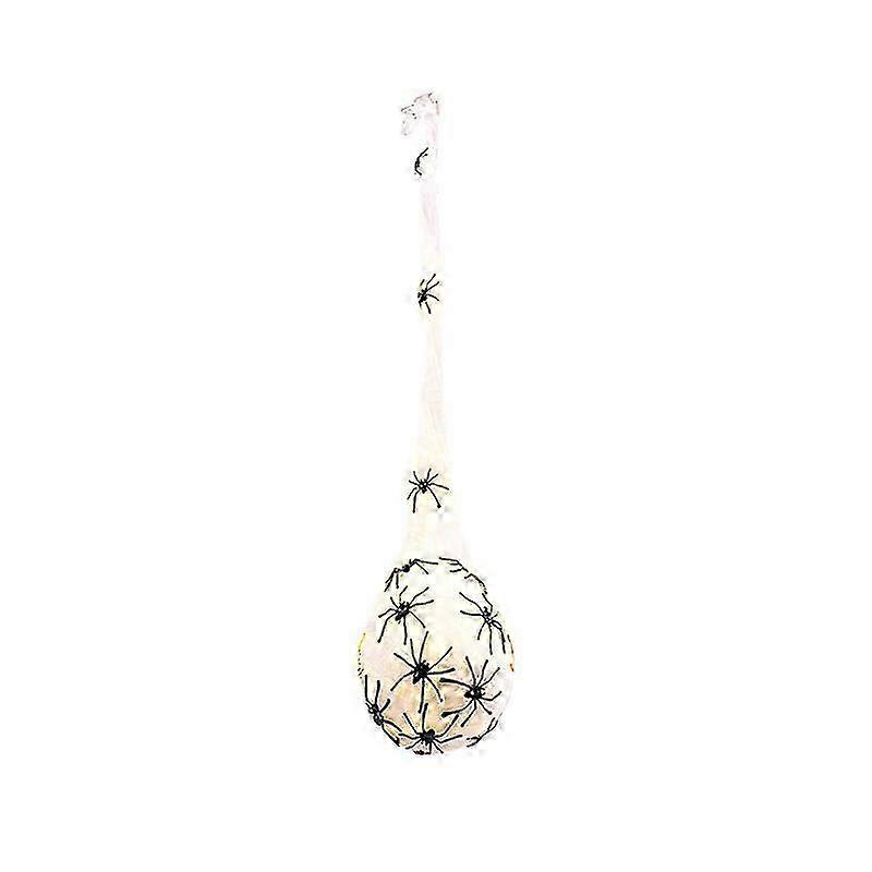 Halloween Cobweb Lamps & Glowing Spider Web Ornaments