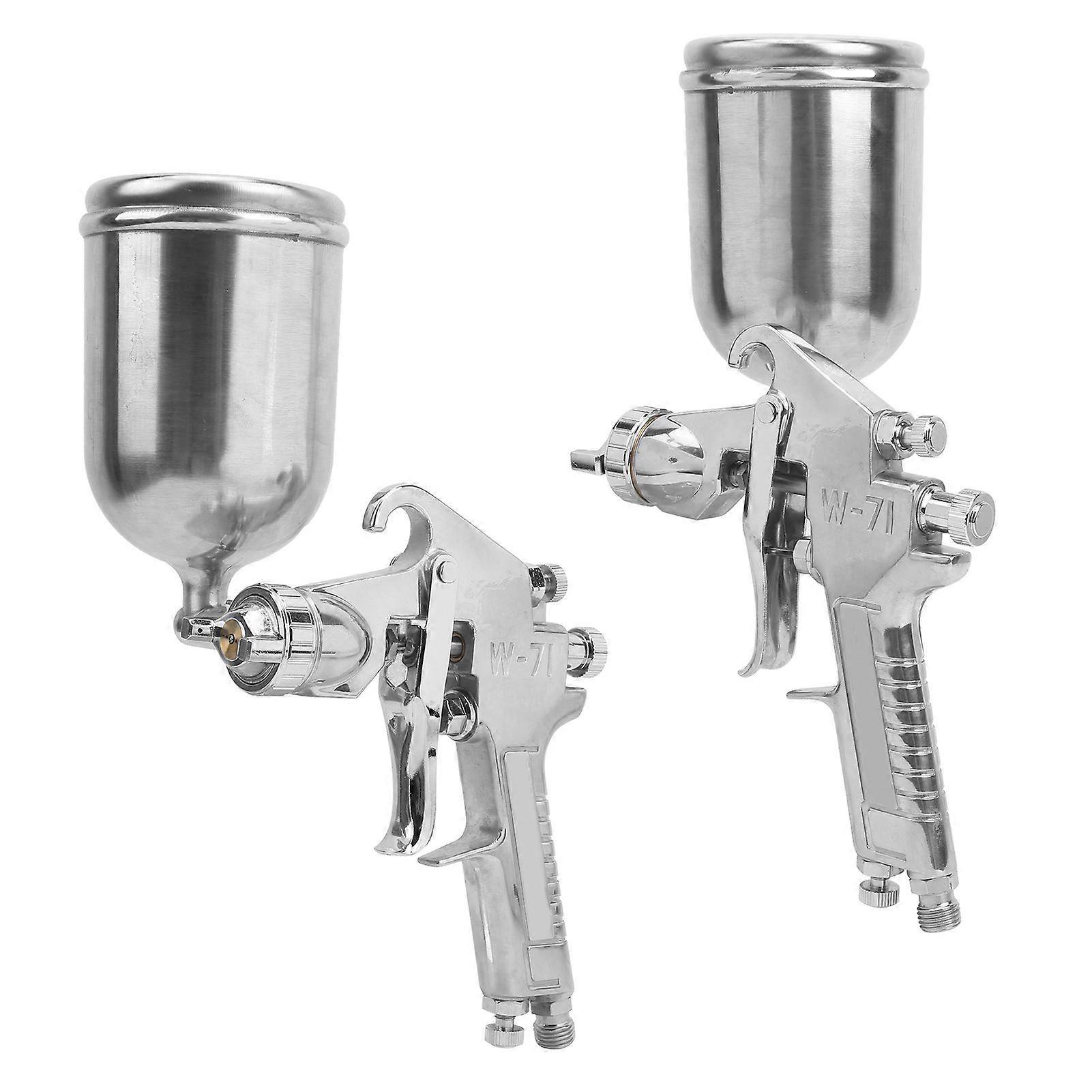 W-71 Spray Gun Set 400CC Gravity Feed 1.5mm Tip, 135x260x78mm