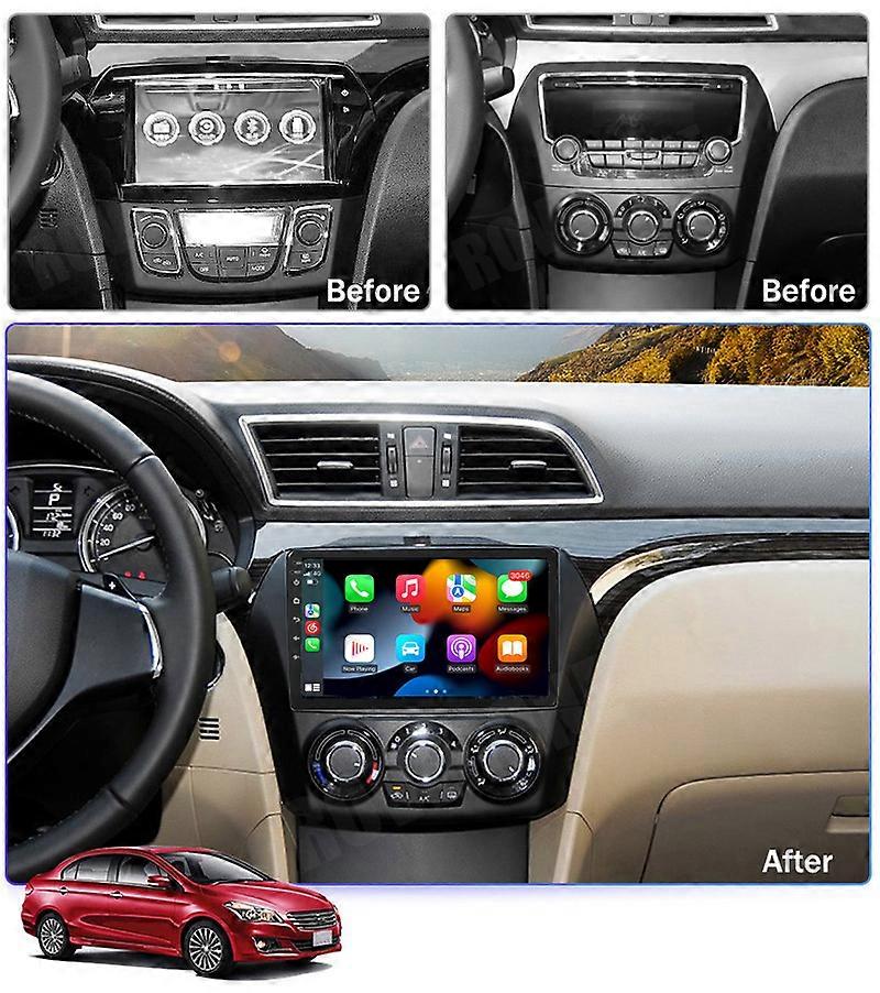 Car Multimedia Player 4G+64G For Suzuki Alivio Ciaz 2014 - 2019 CarPlay Android Auto Stereo Radio GPS Navigation Autoradio Bluetooth 2Din Video Touch