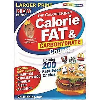 Calorieking Grotere Print Calorie-, Vet- en Koolhydratenteller