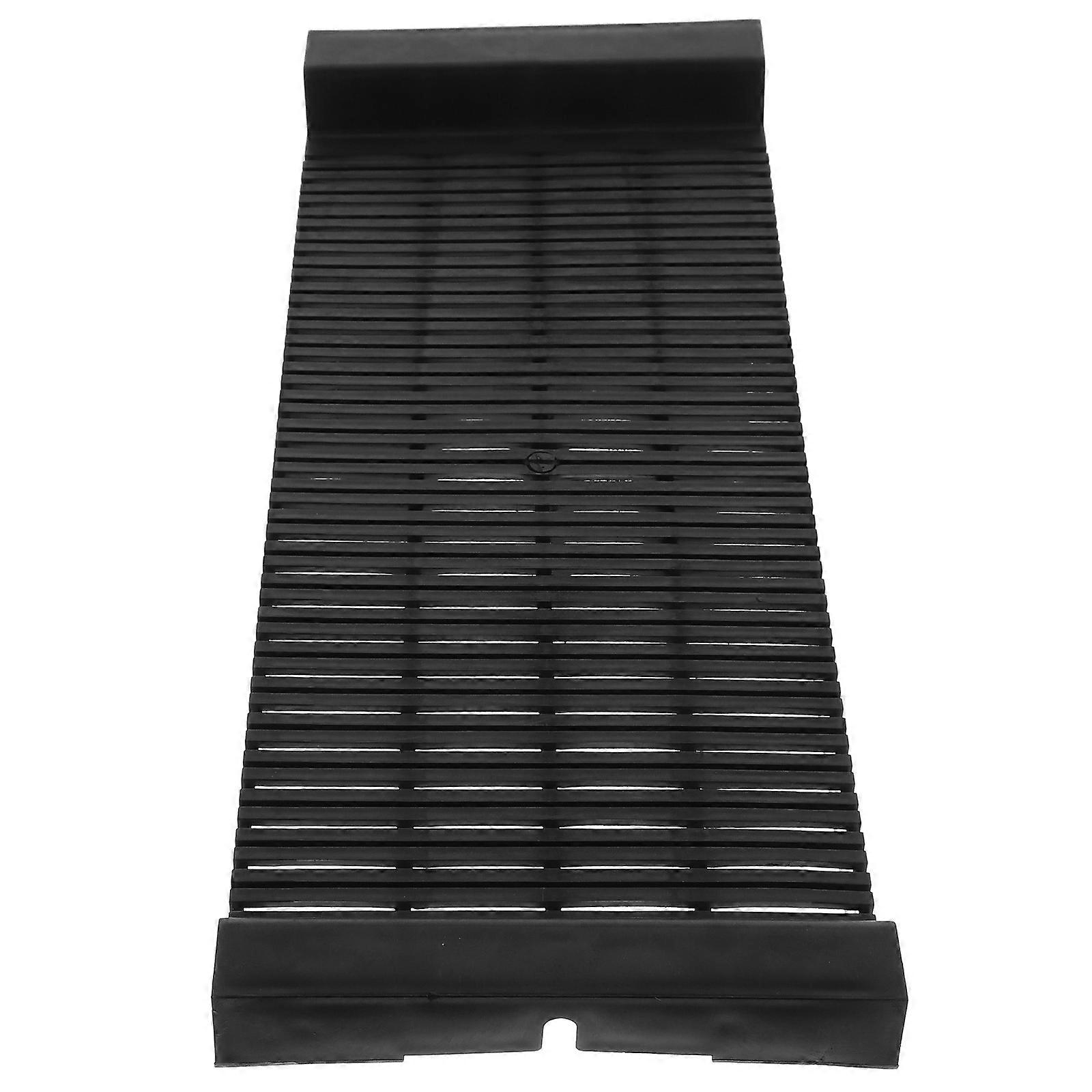 Anti Static Circuit Board Storage Stand for Workshop Made from Plastic Black Color to Provide Stability and Prevent Slipping 1Pack