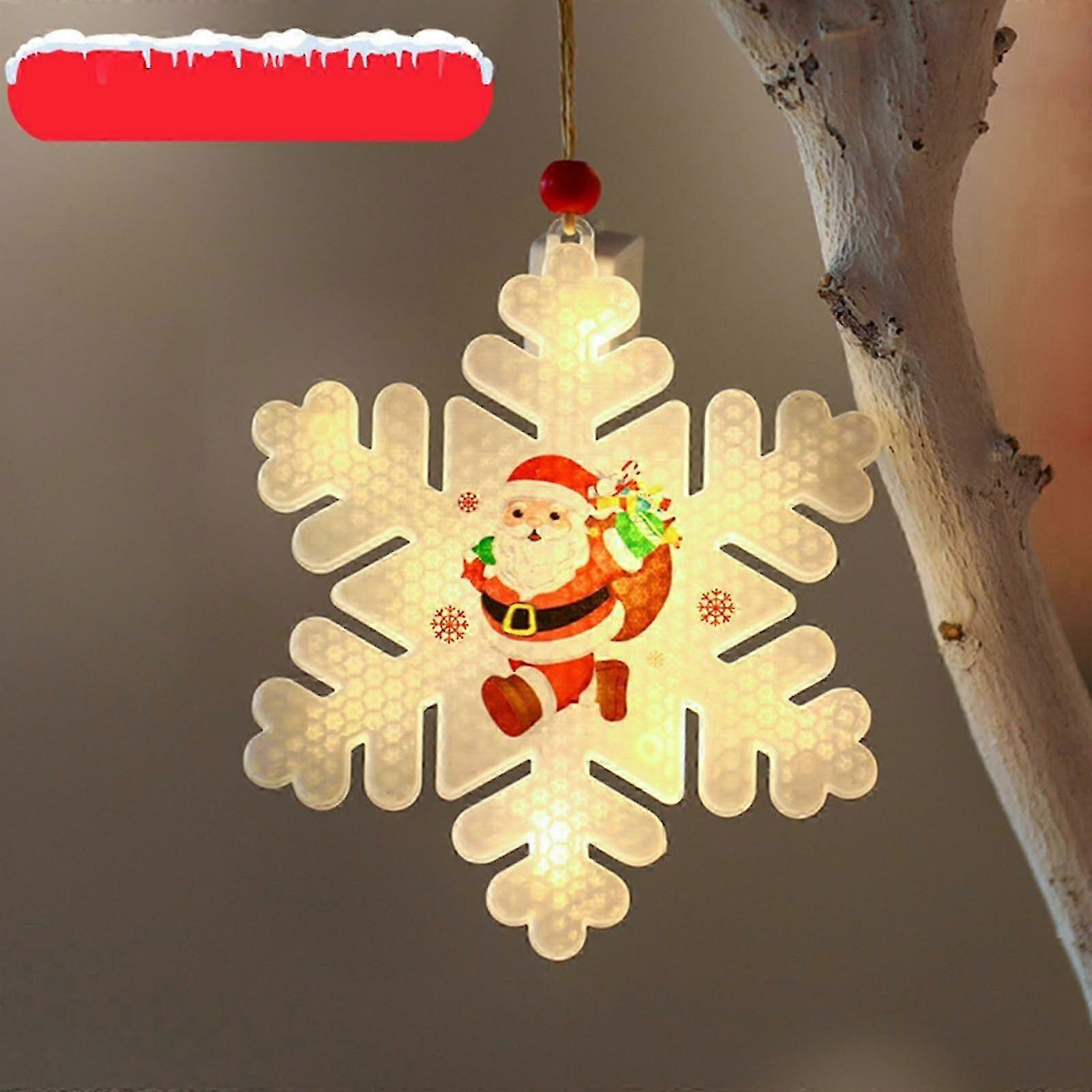 Christmas Decorations Christmas Window Lights Led Hanging Curtain Garland Xmas Tree Decoration