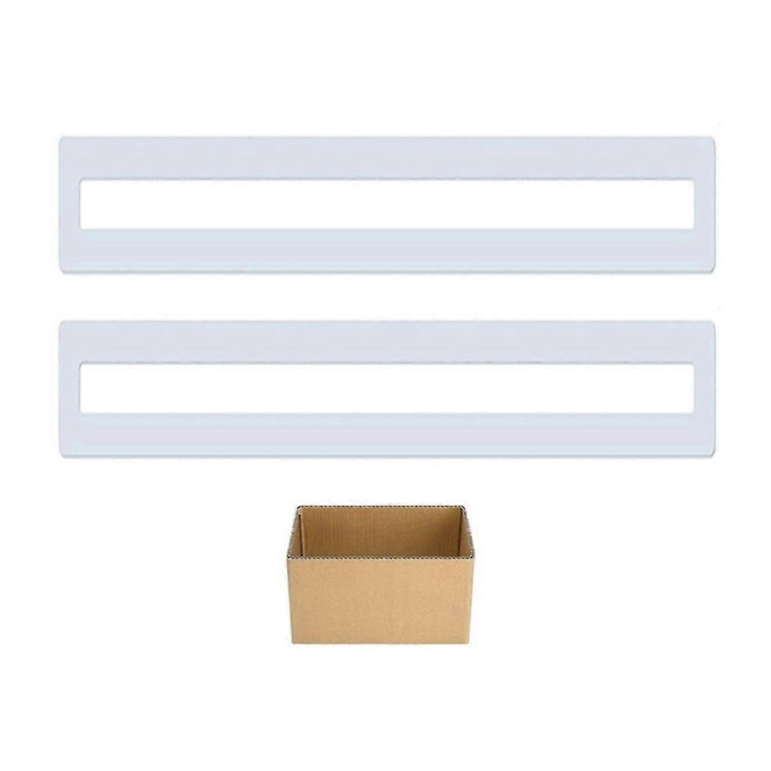 Parking Lot Line Stencil Foldable Reusable Line Stencil Template with Paper Box for Parking Lot and