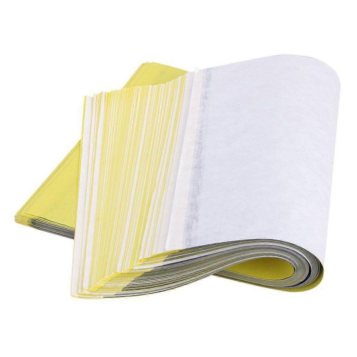 50pcs A4 Transfer Stencil Paper Thermal Stencil Paper for Beginners Artists Supply