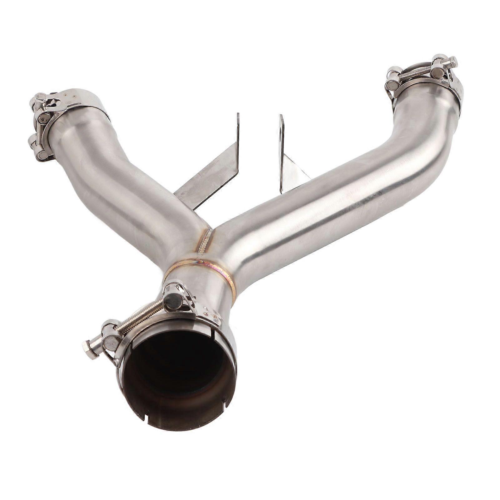 Motorcycle Exhaust Mid Pipe Middle Pipe Link Connect Adapter for Z1000 20112018