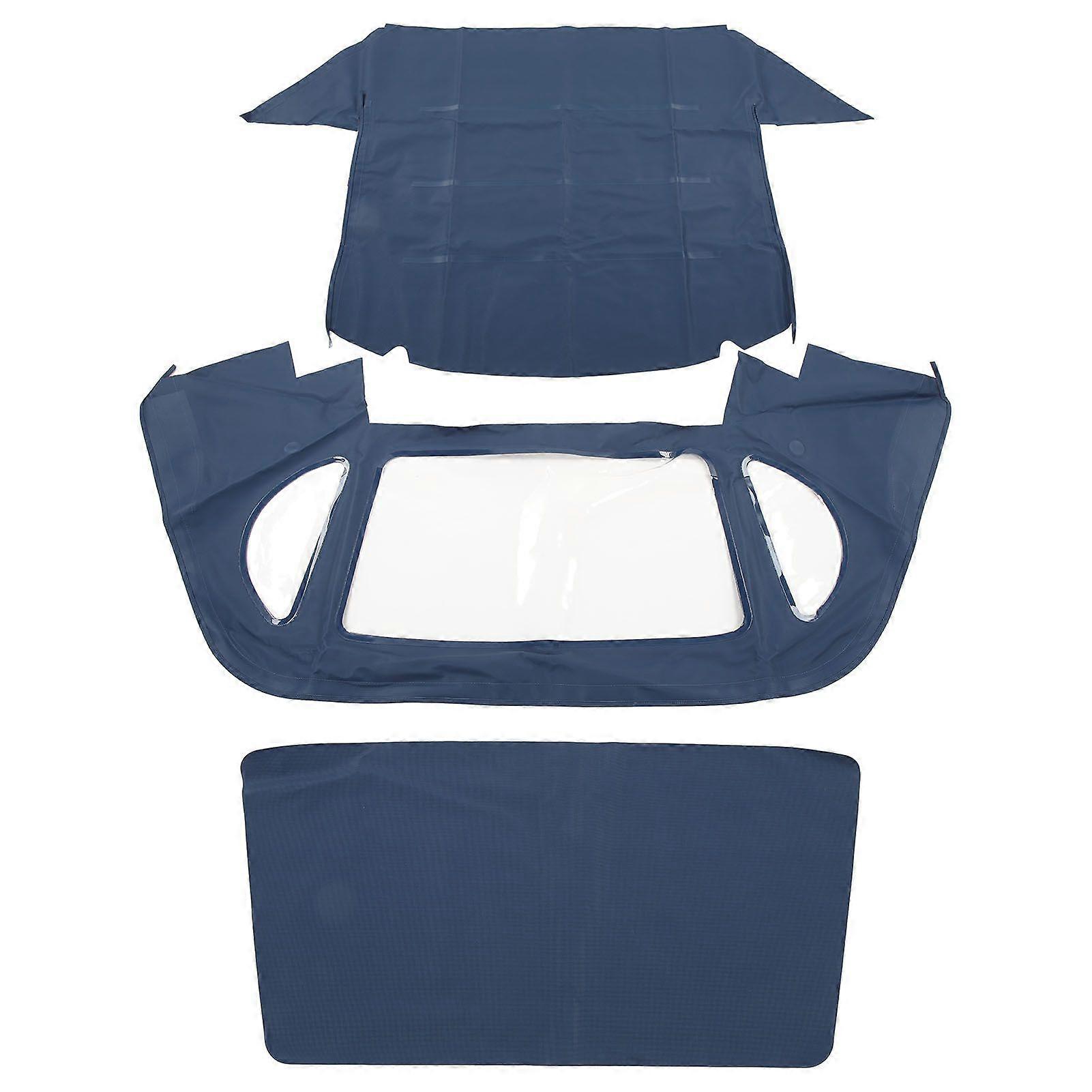 Convertible Soft Top MB03 22 Blue Canvas Convertible Roof Replacement for Benz R129 SL Bodies 1990 to 2002