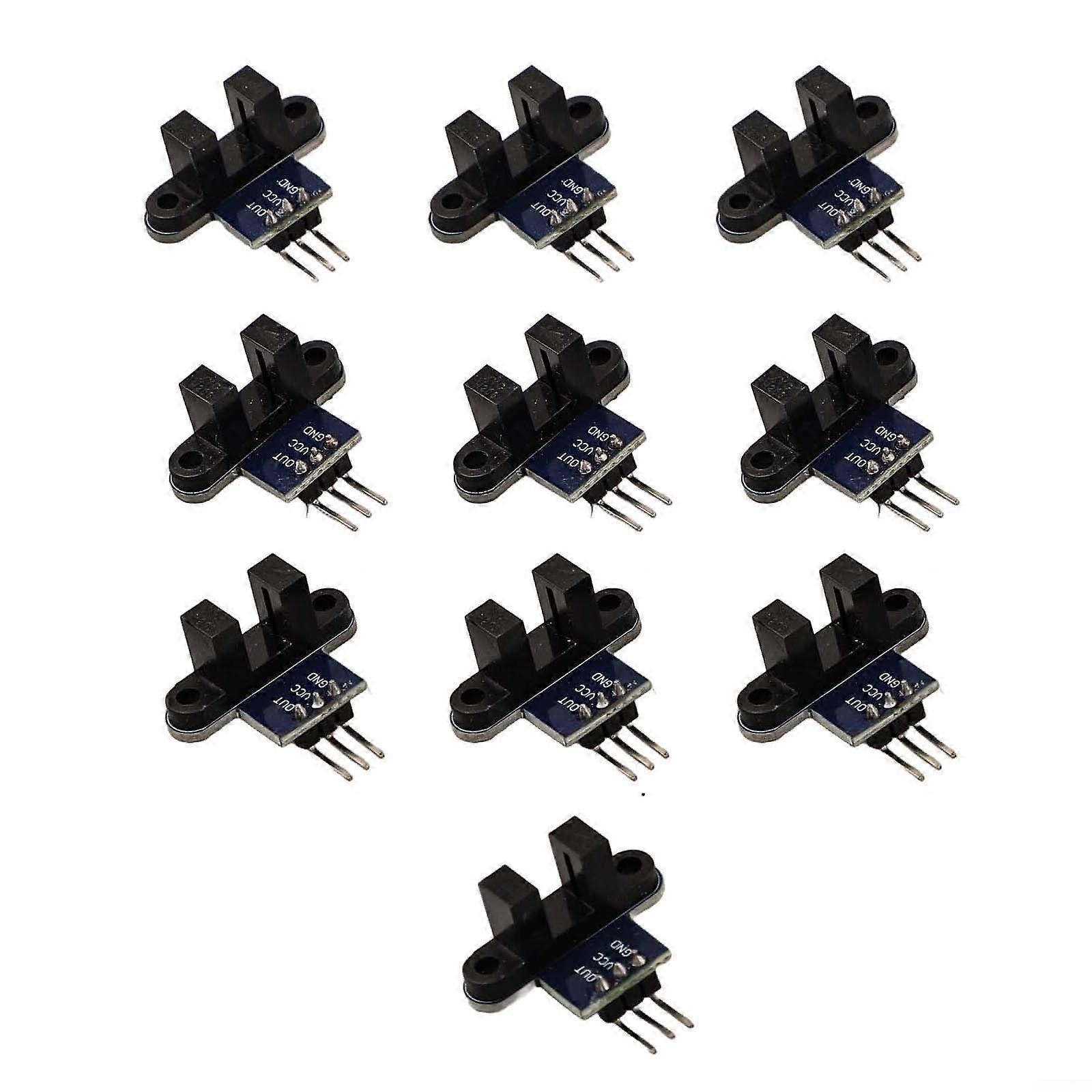 Slotted Optical Optocoupler 10 Pack For IR Sensor Speed Measurement