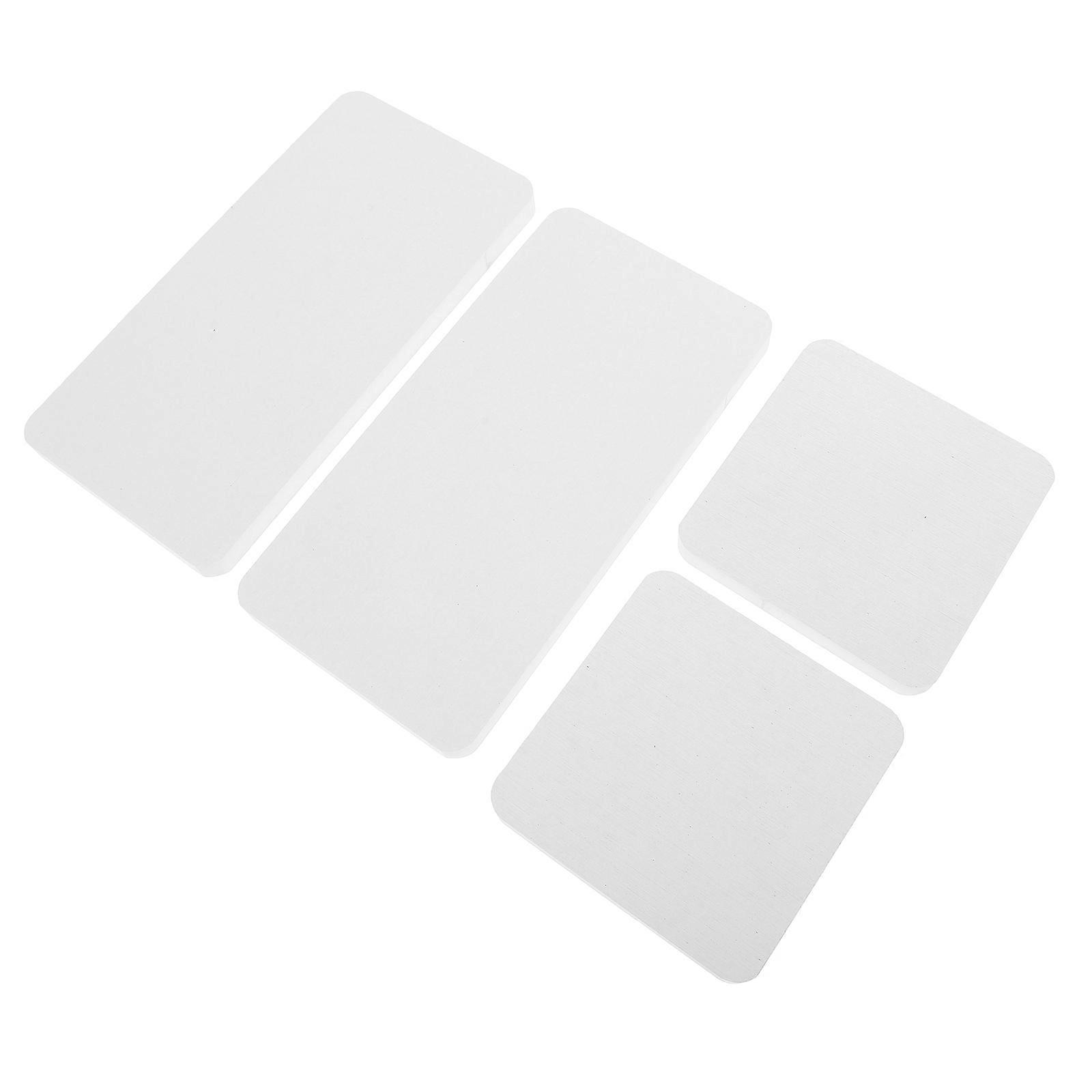 Water Absorption Diatomite Pad Coaster 12-Pcs Ideal For Home Use Bathroom Kitchen With Simple Shape