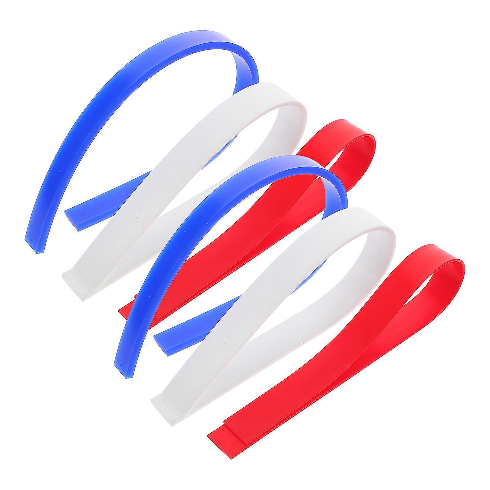 Silicone Measuring Dough Strips 18Pcs Professional Baking Ruler For Home Bakers 4Mm Thickness Baking Aid