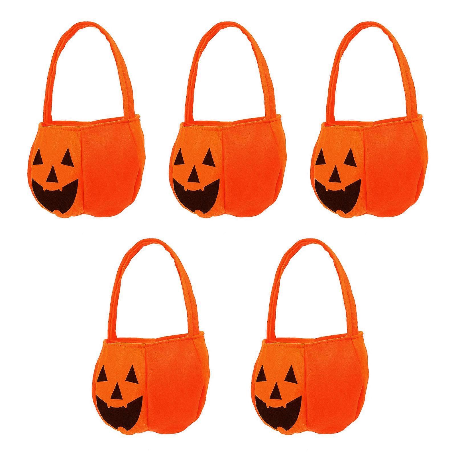 Halloween Candy Baskets Candy Buckets for Storage Use 15Pcs Handheld