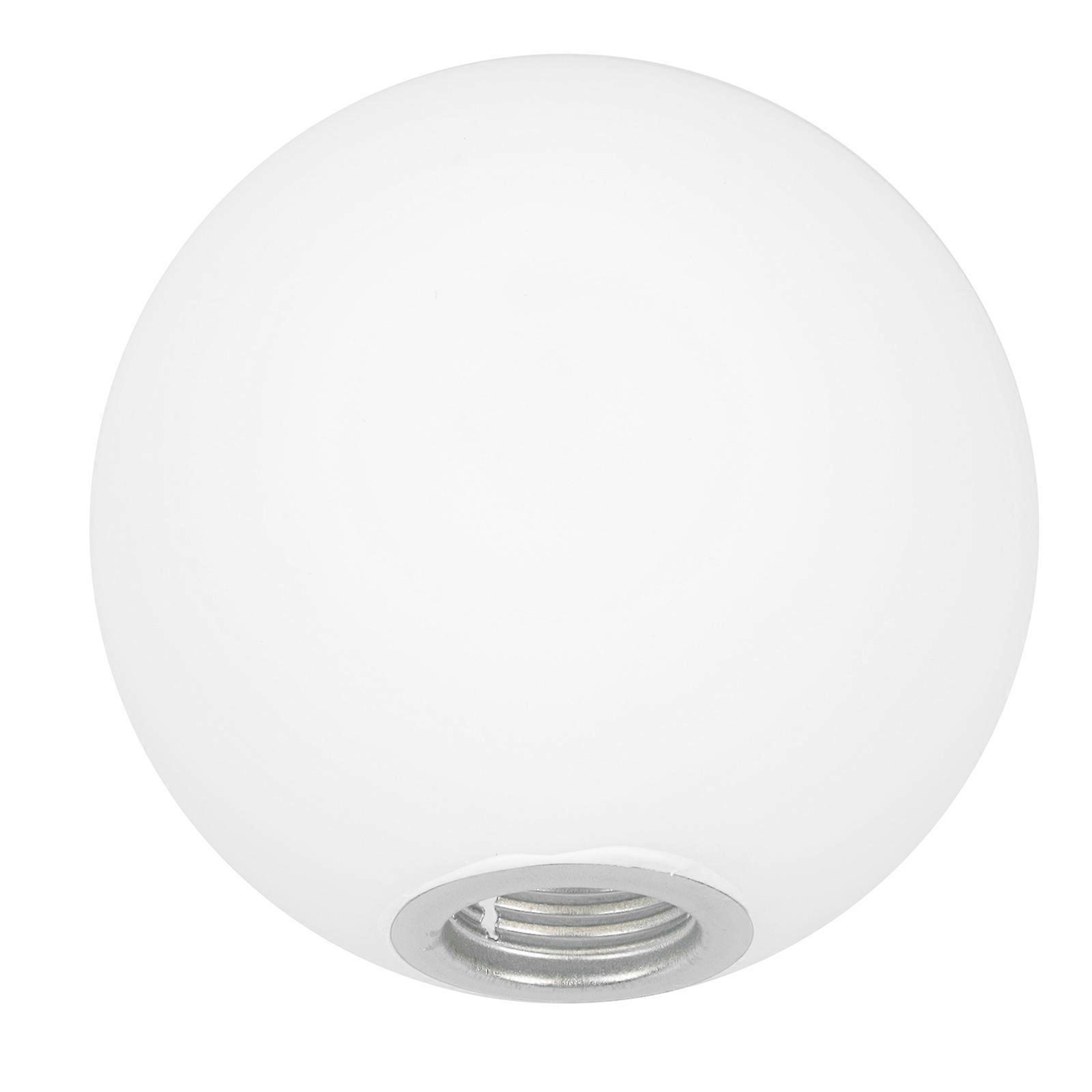Round Lamp Shade for Table Lamp with 4Pcs White Frosted Glass Covers