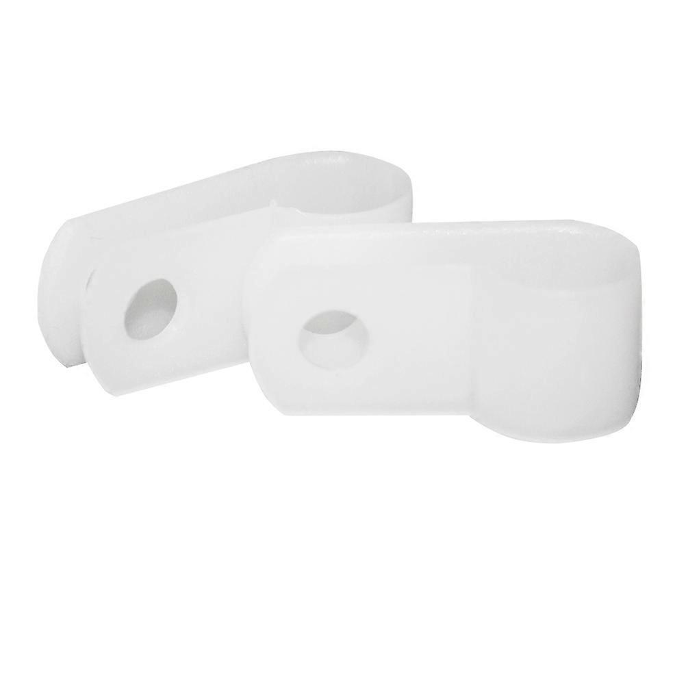 Cable Clamp Wire Holder Plastic R-Type for Wire Arrangement 200Pcs