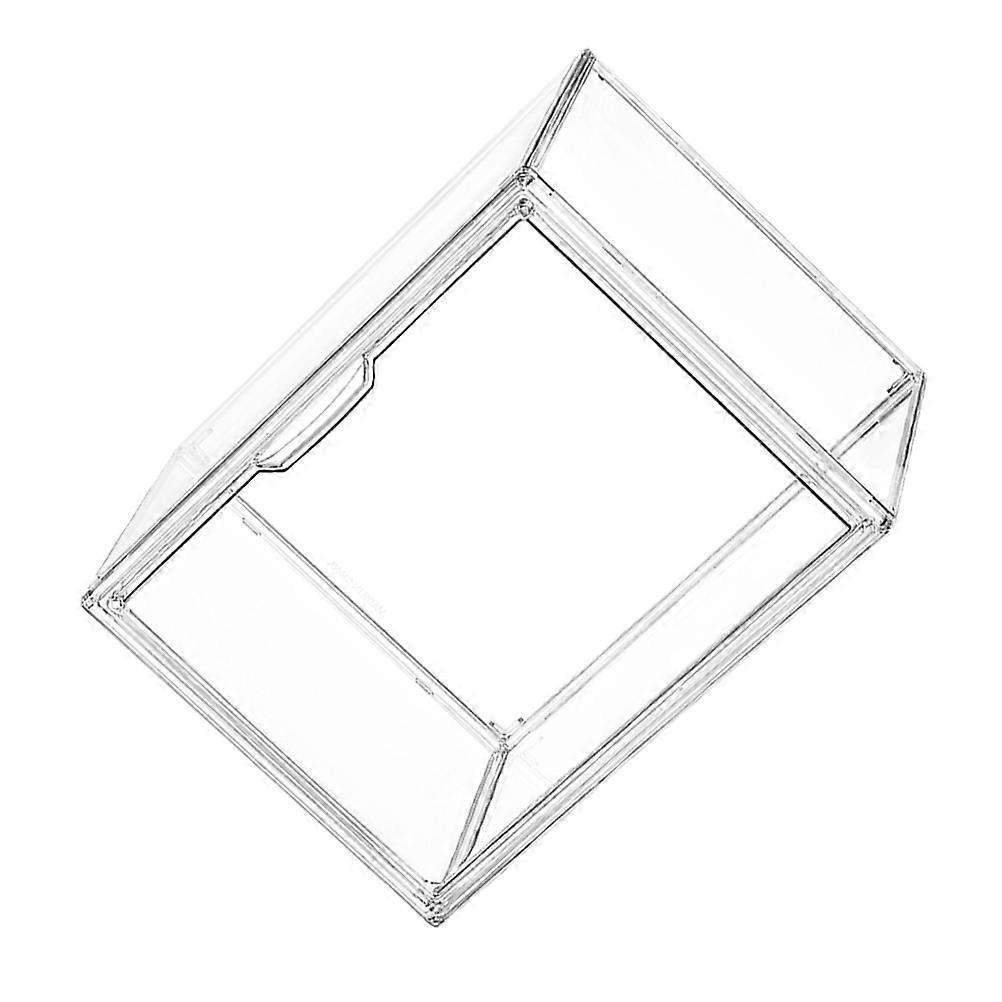 Clear Plastic Storage Bin For Students And Home Users 36.00X27.00X27.00CM Multi-Functional Storage Solution 1Pack