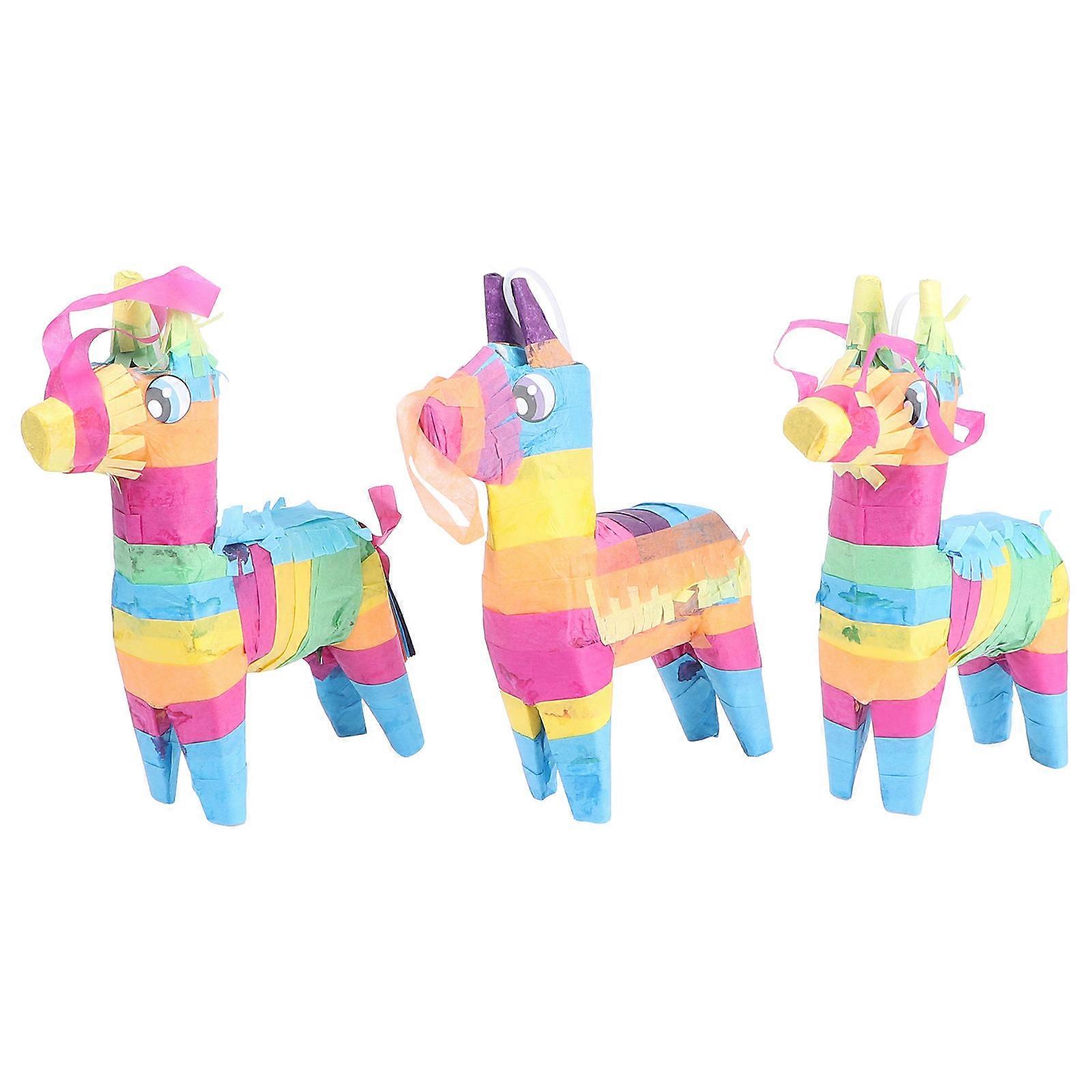 Funny Children's Pinata With Material For Carnival Party Game 6 Pcs Multi Color