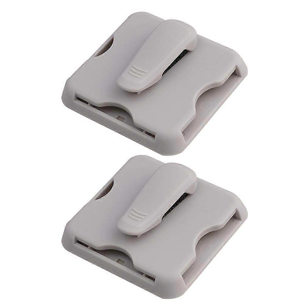 Car Card Holder Sun Visor Clip for Quick Access 2Pcs Plastic