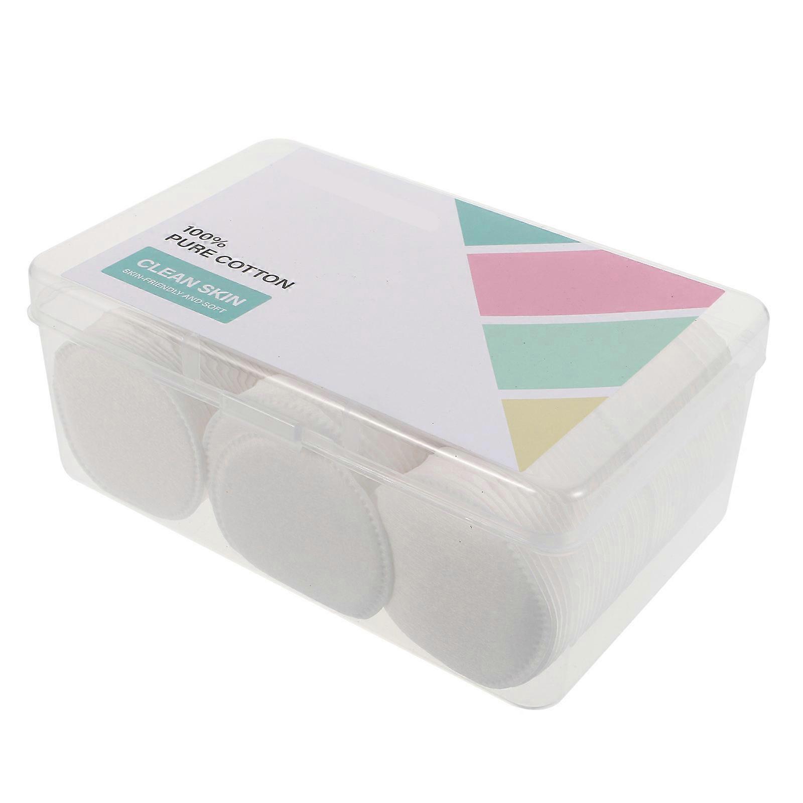 Disposable Cotton Pads for Face Makeup Removal Triple Layer 1 Box Gentle Use
