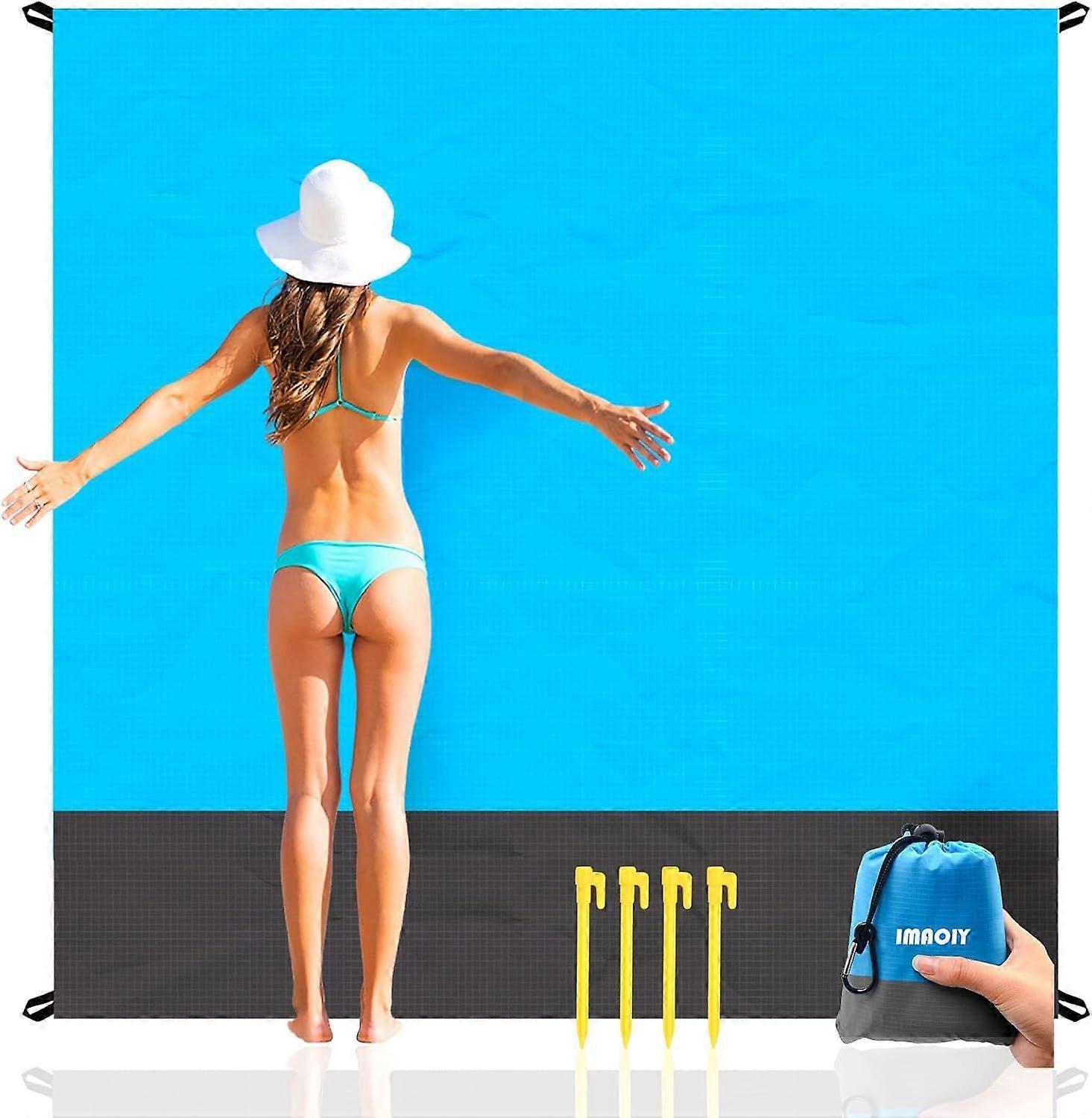 2025 Latest Model Beach Blanket Sandproof Waterproof, Beach Essentials Extra