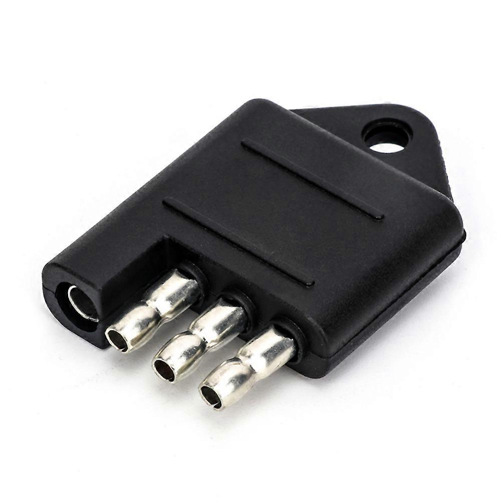 Trailer Plug Socket 4 Pin Circuit Tester for Testing Black Trailer Socket