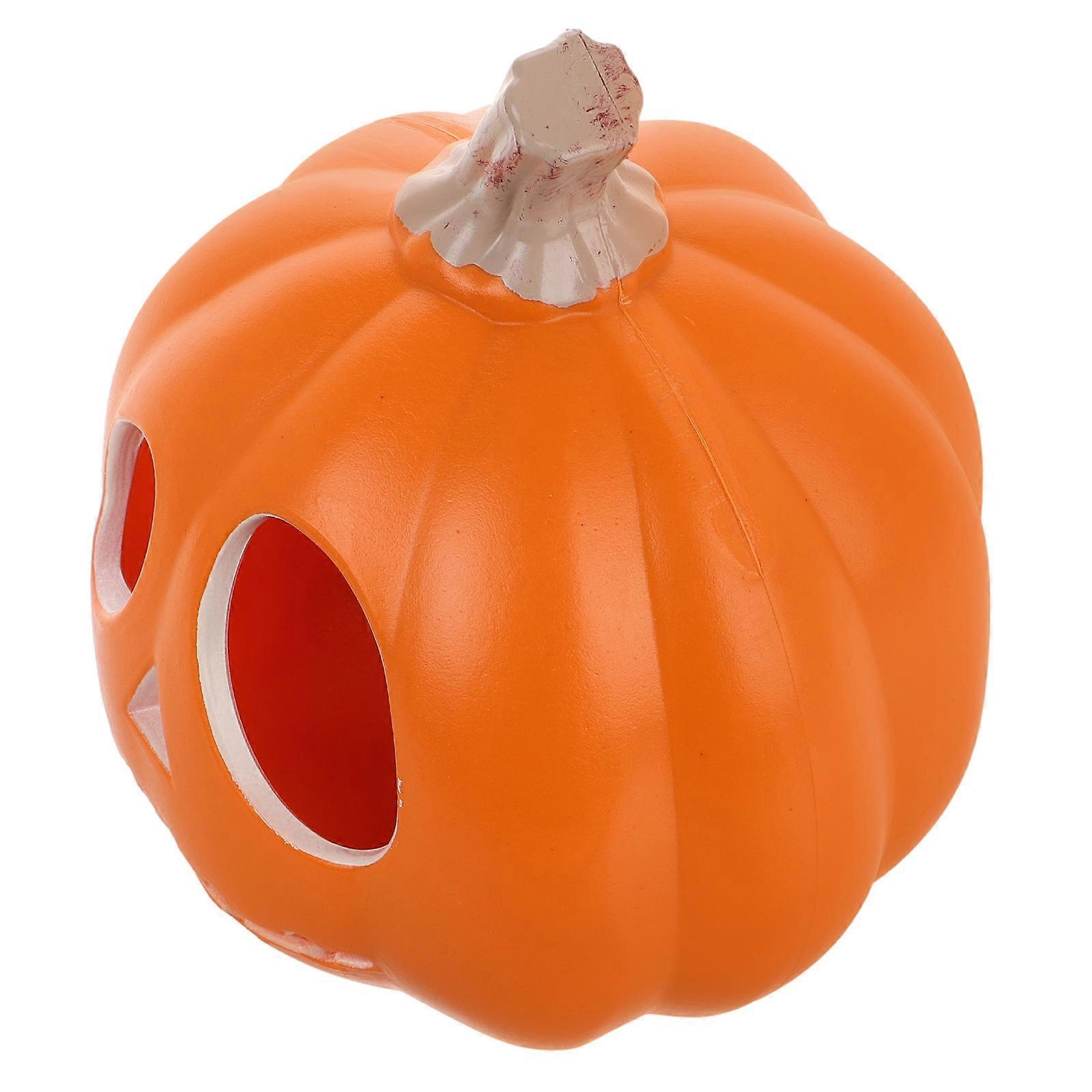 Halloween Pumpkin Light Lantern Carved for 2Pcs Decorative Item