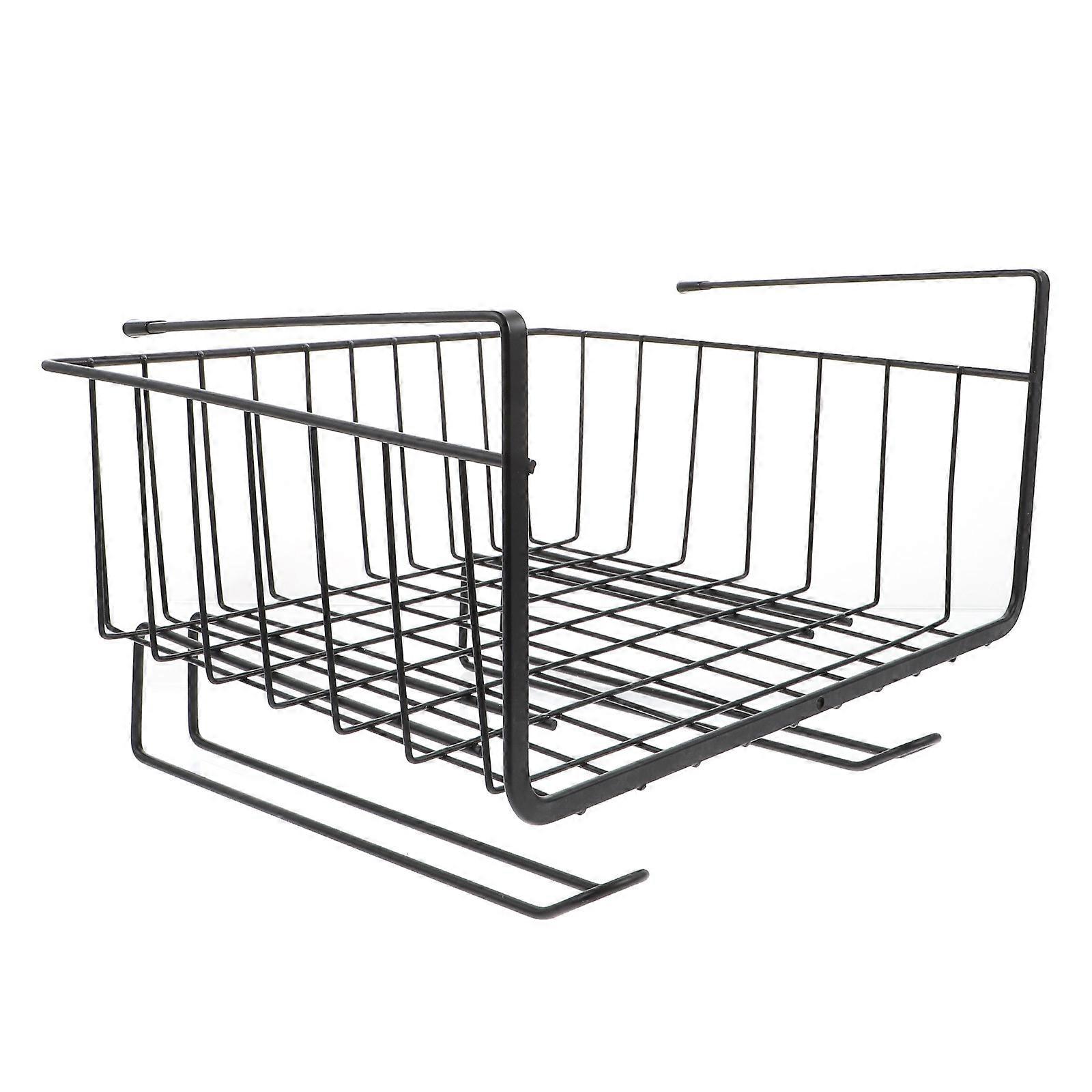 Under Cabinet Shelf Organizer Kitchen Under Shelf Basket Maximize Storage Homeowners Rectangular 1Set