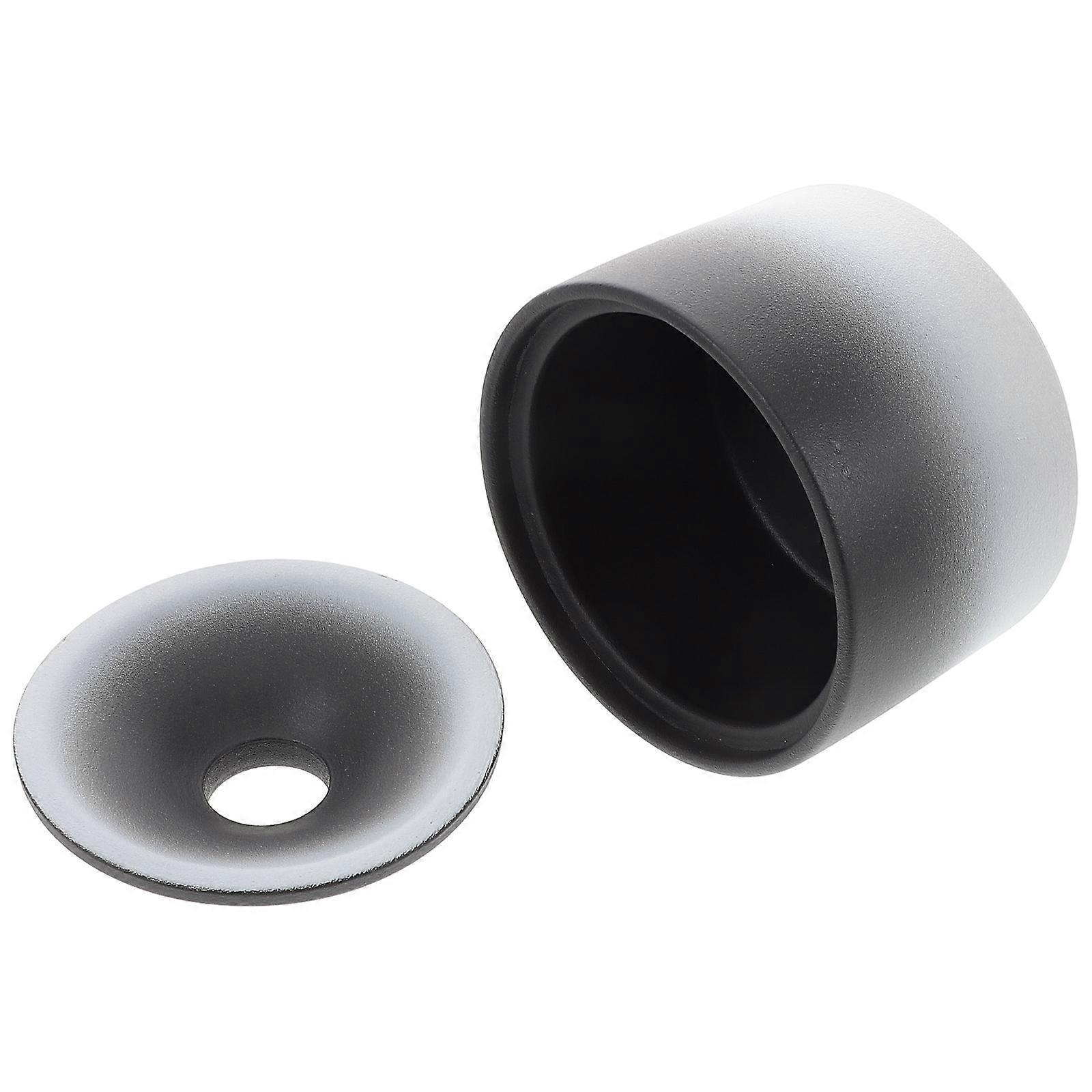 Smokeless Ashtray with Lid for Indoor Use 2Pcs Ceramic