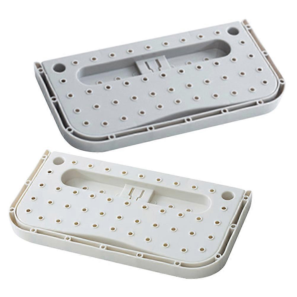 Wall Mounted Shoe Holder Foldable Storage Organizer 4Pcs for Mudroom