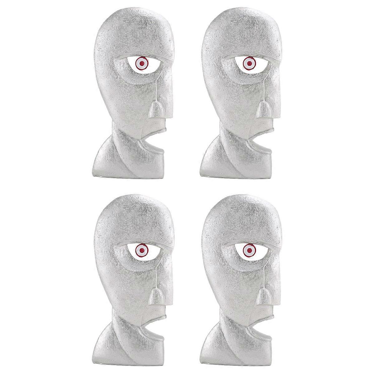 The Division Bell Head Statue Creatives Resin Statue Decorative