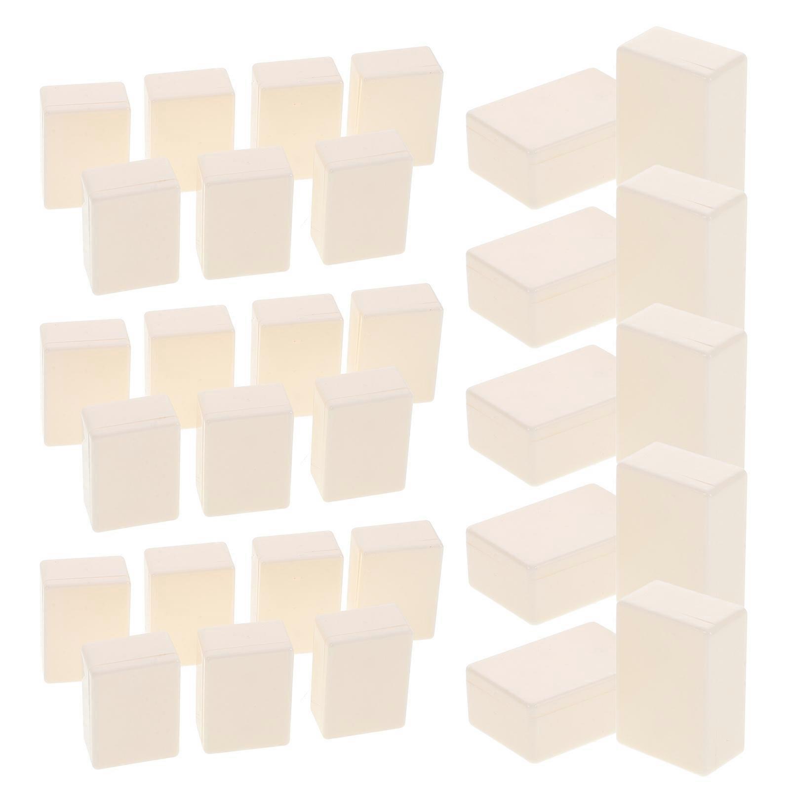 DIY Mahjong Board Game Blocks Acrylic Game Pieces For Players 3.00X2.00X1.20CM Fine Craftsmanship 1-Set