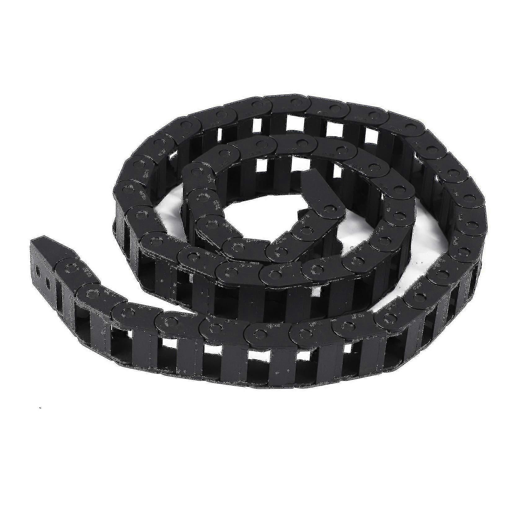 10 X 20mm 1m Open On Both Side Plastic Towline Cable Drag Chain