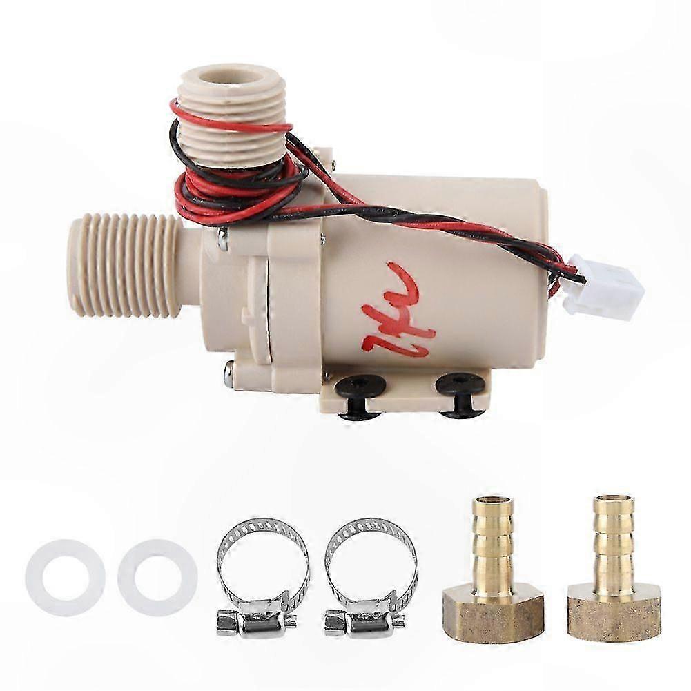 24V 8L/min Brushless Solar Hot/Cooling Water Circulation Pump