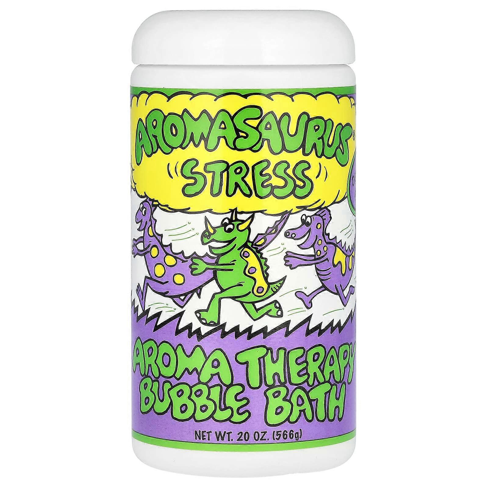Aromasaurus Stress, Aroma Therapy Bubble Bath For Children, 20 oz (566 g)
