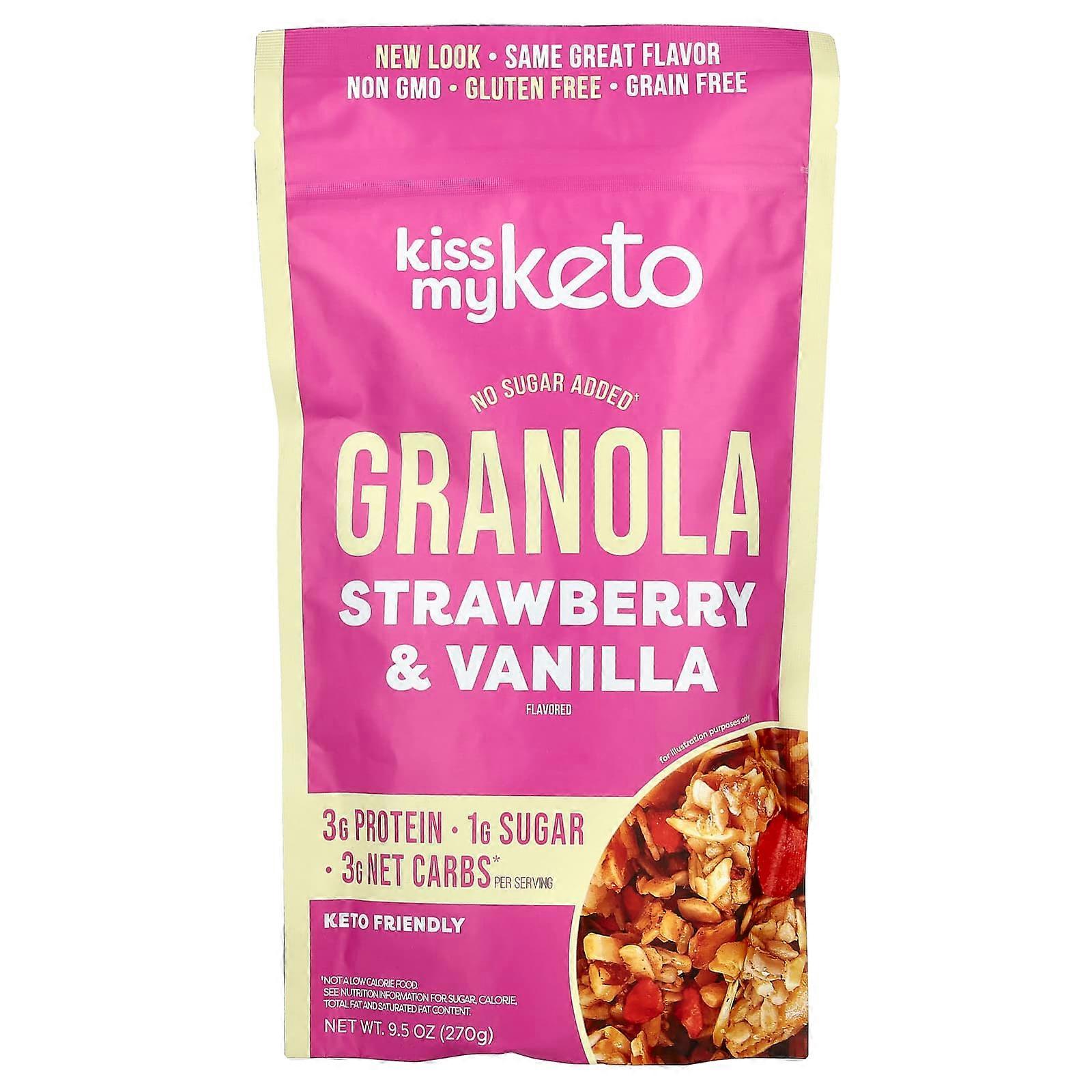 Granola, Strawberry & Vanilla, 9.5 oz (270 g)