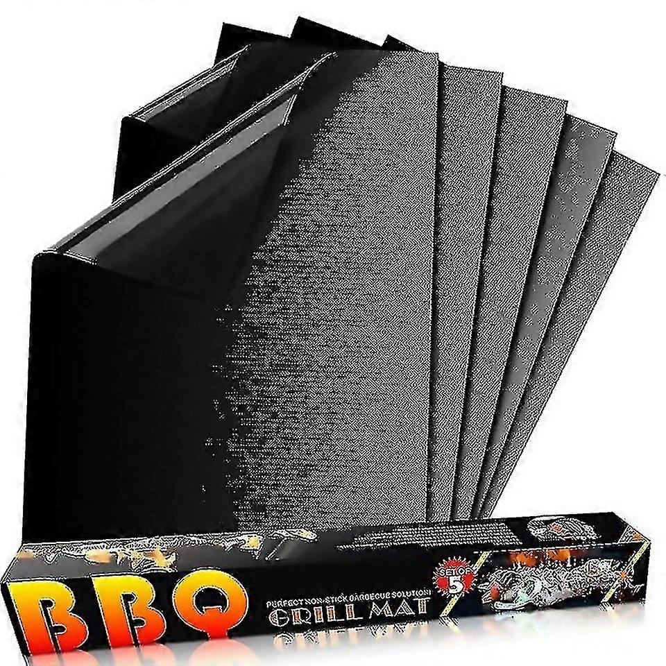 For Barbecue Mat Nonstick Bbq Sheets Pack Of