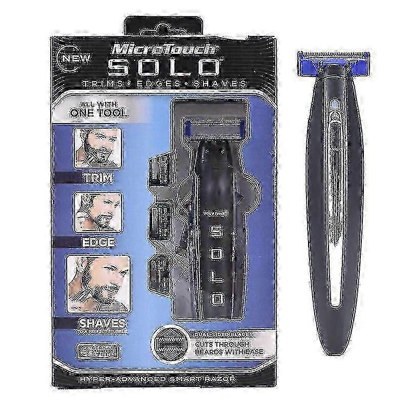 Personal Rechargeable Solo Touch Smart Razor Micro Trimmer Men Shaver_i*